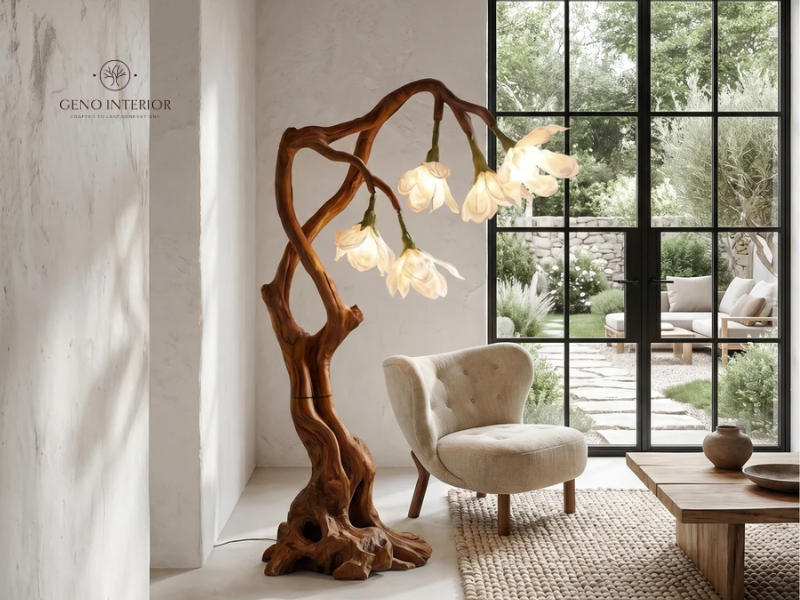 Flower Floor Lamp Inspiration for Beautiful Home Corners