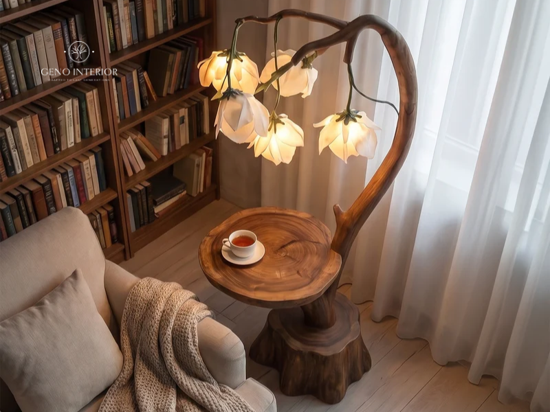 Flower Lamp Decor Ideas For A Warm And Artistic Home