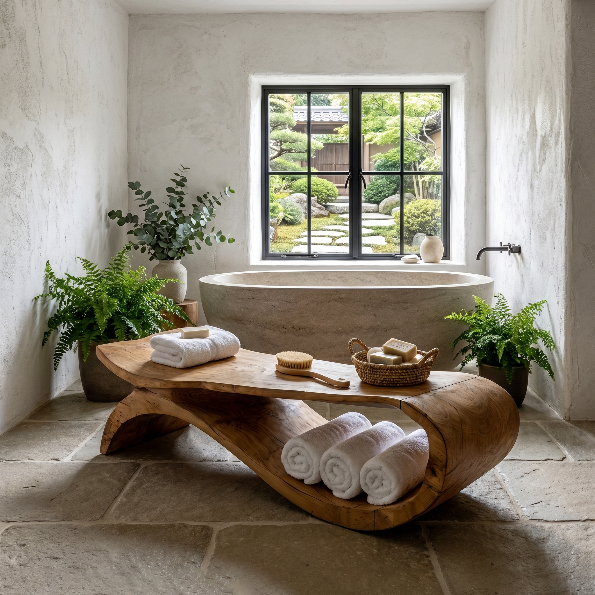 Modern Shower Bench For Bathroom