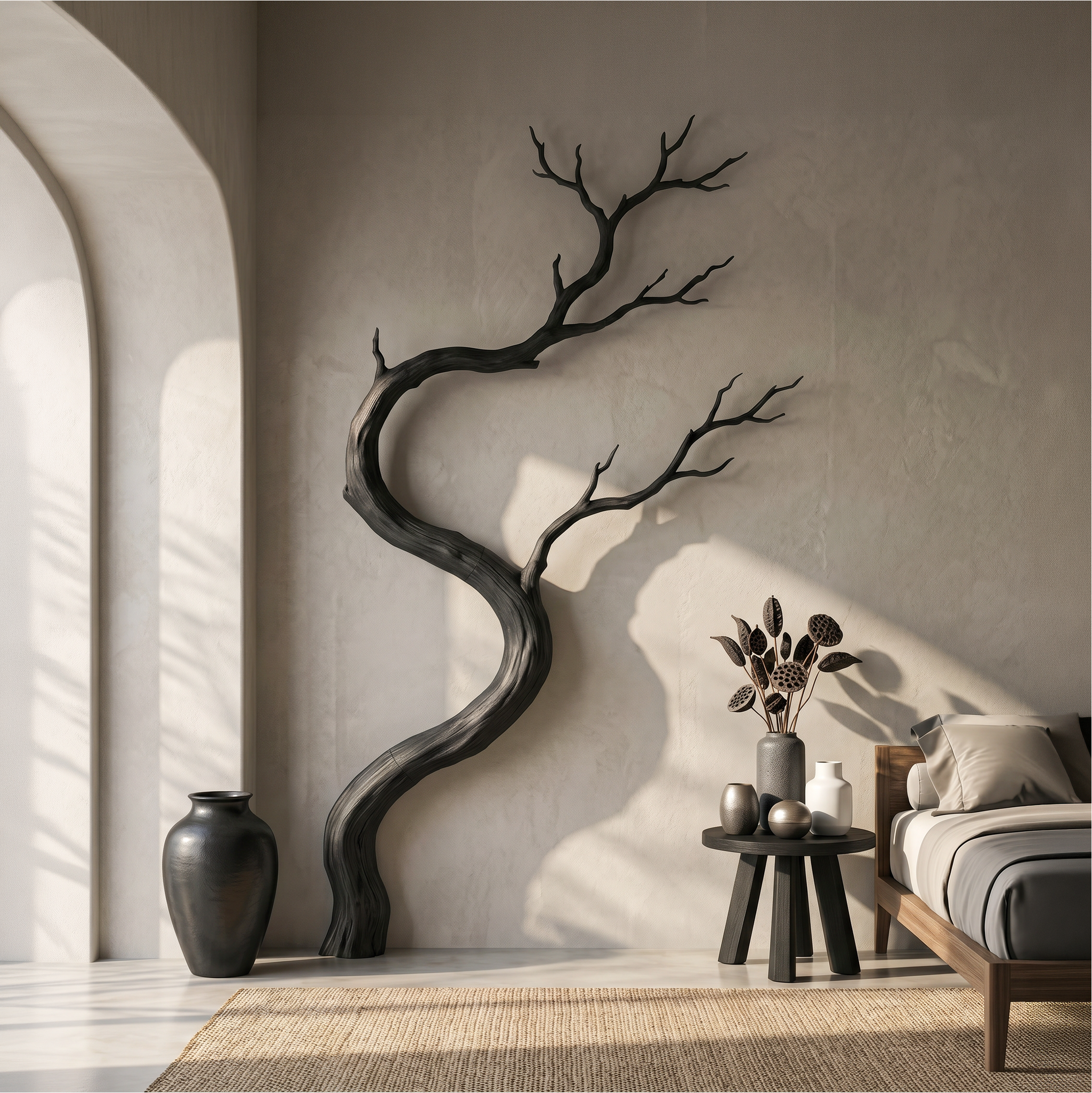 Artisan Wall Decor Driftwood Branch Design For Living Room