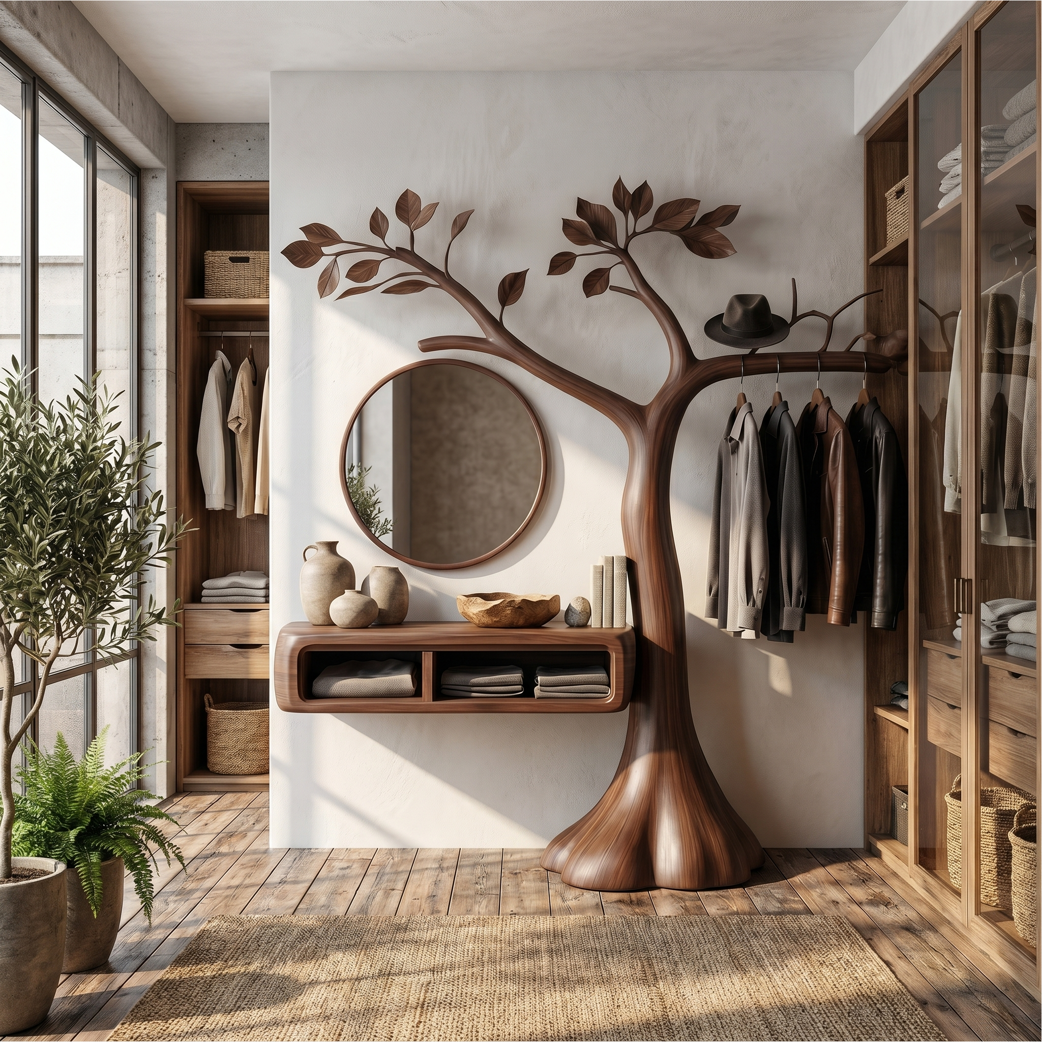 Natural Makeup Vanity Bedroom And Dressing Room