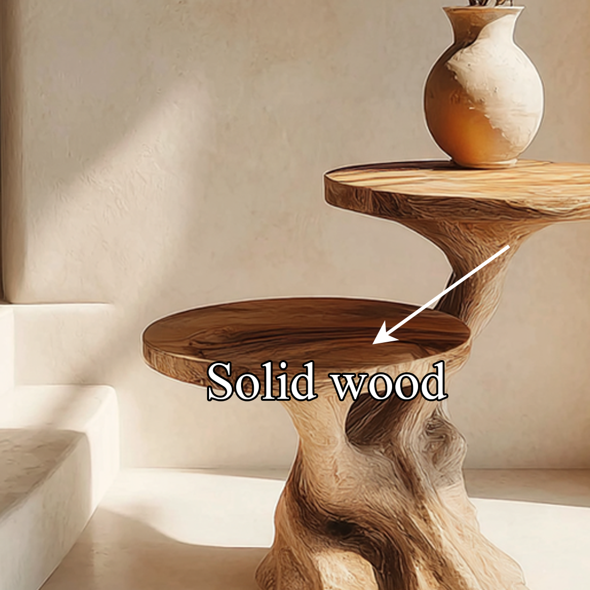 Rustic Side Table Entryway And Living Room