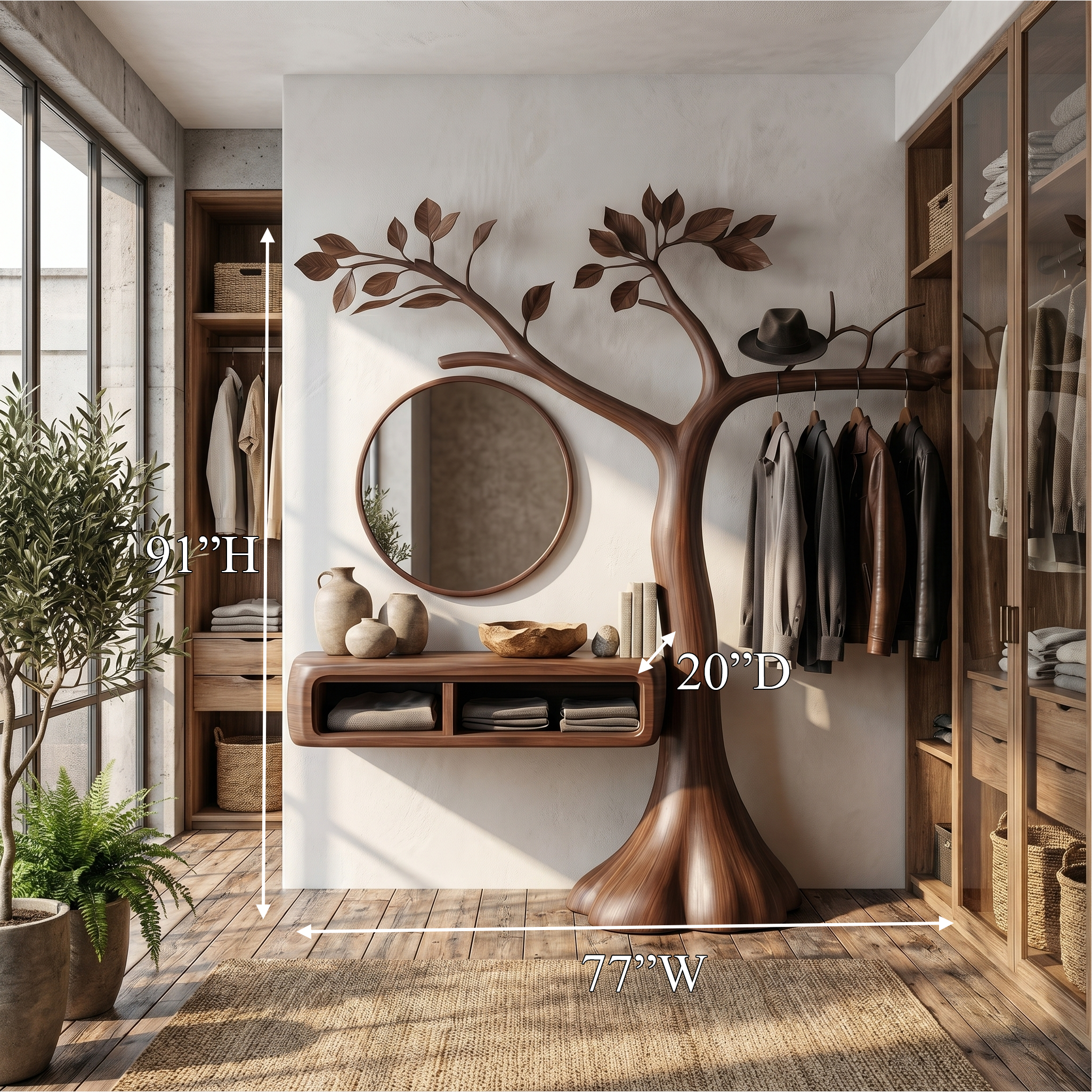 Natural Makeup Vanity Bedroom And Dressing Room