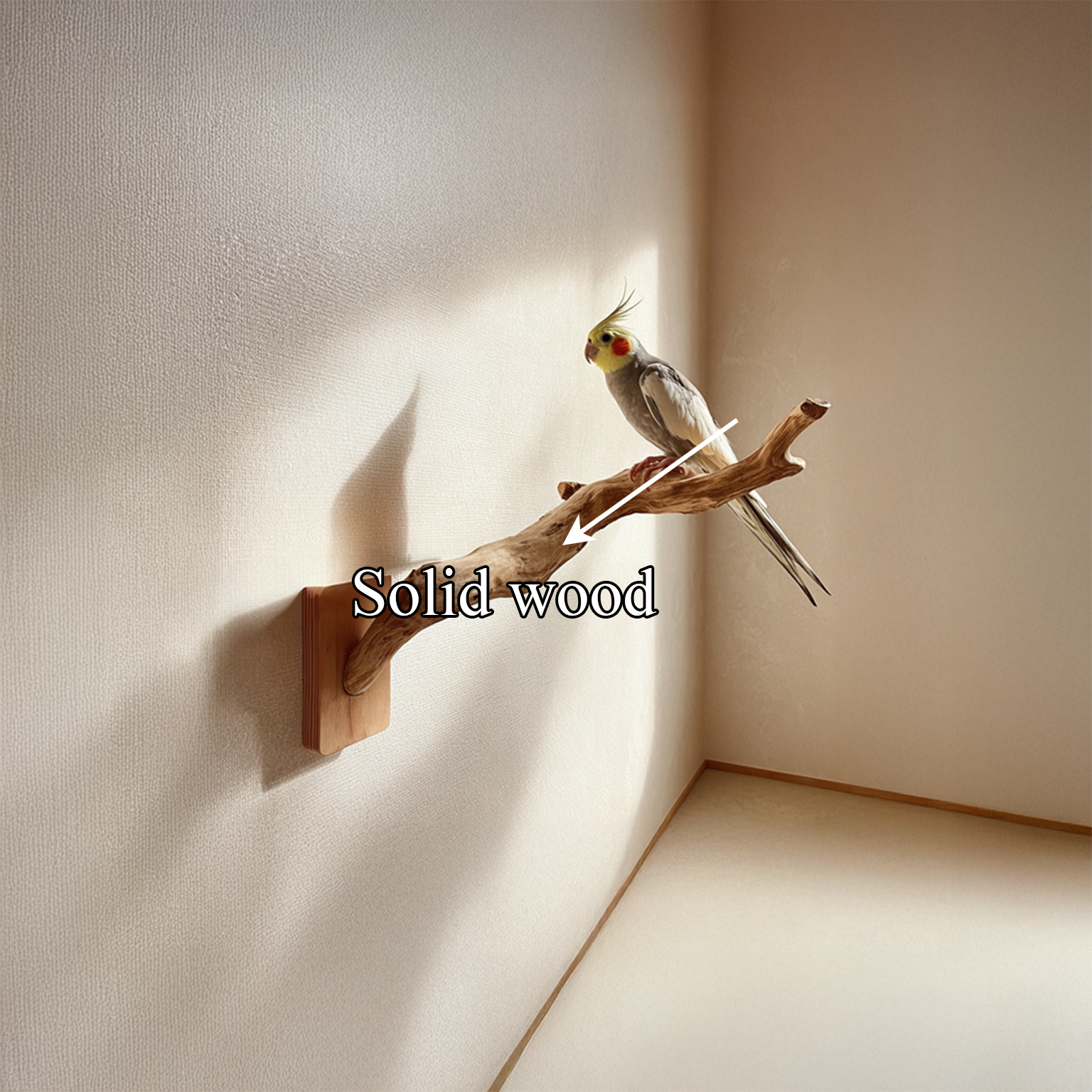 Organic Modern Sculptural Bird Perch For Home