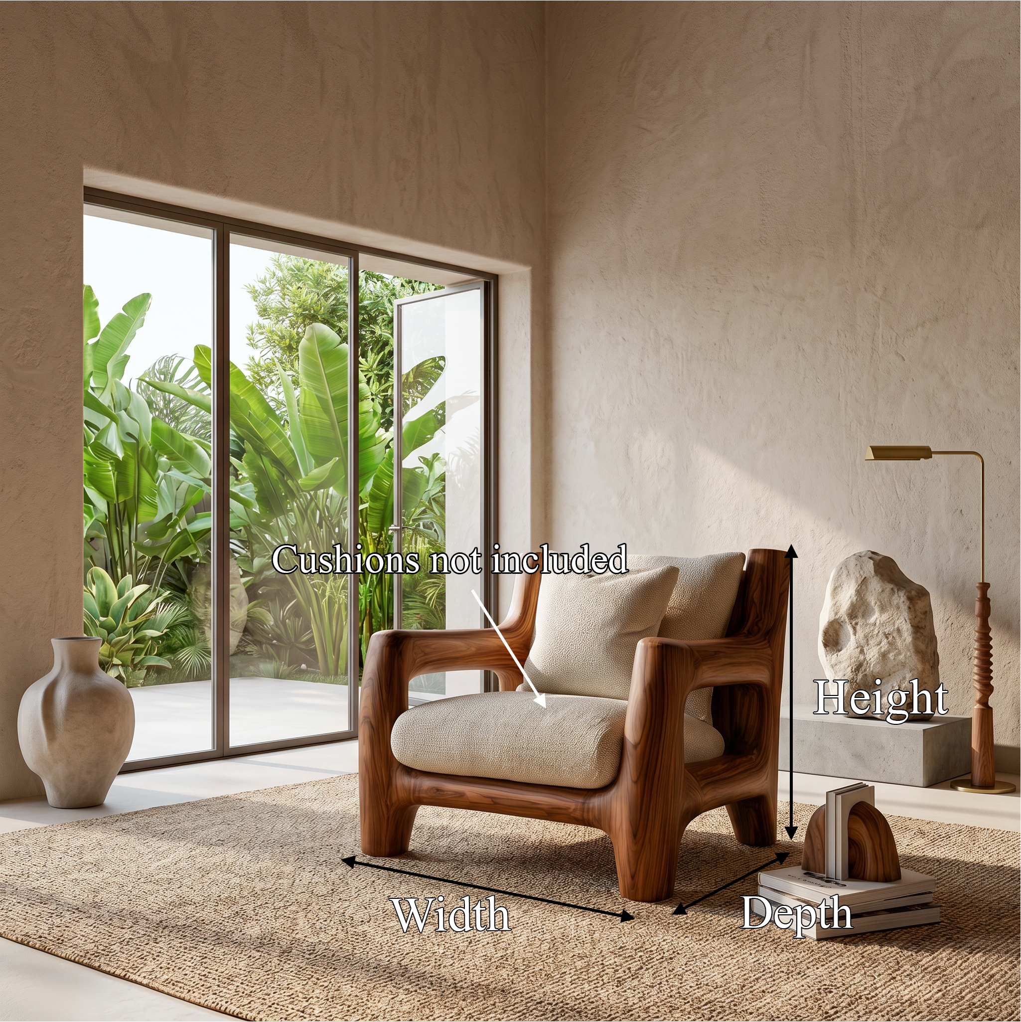 Modern Lounge Chair For Living Room And Reading Nook