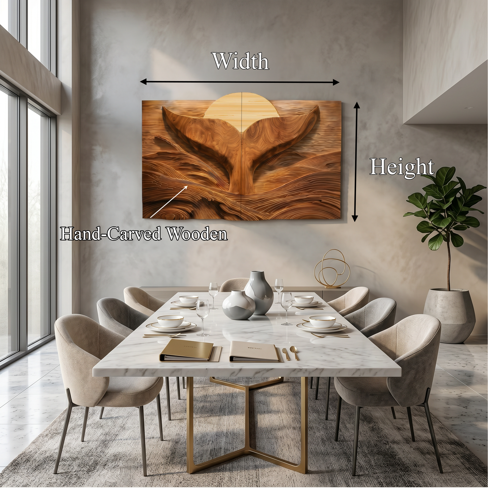 Eagle Sunrise Wall Art Panel For Dining Room And Living Room