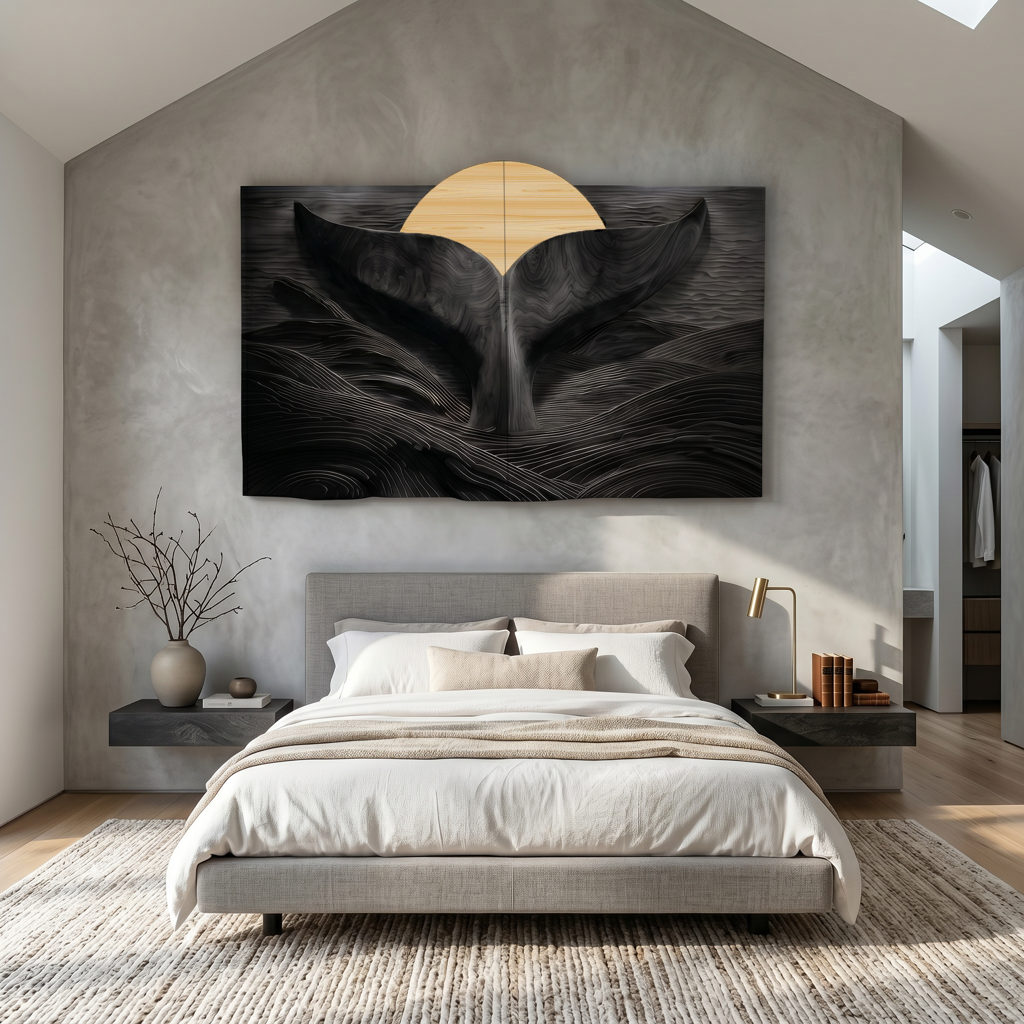 Eagle Sunrise Wall Art Panel For Dining Room And Living Room