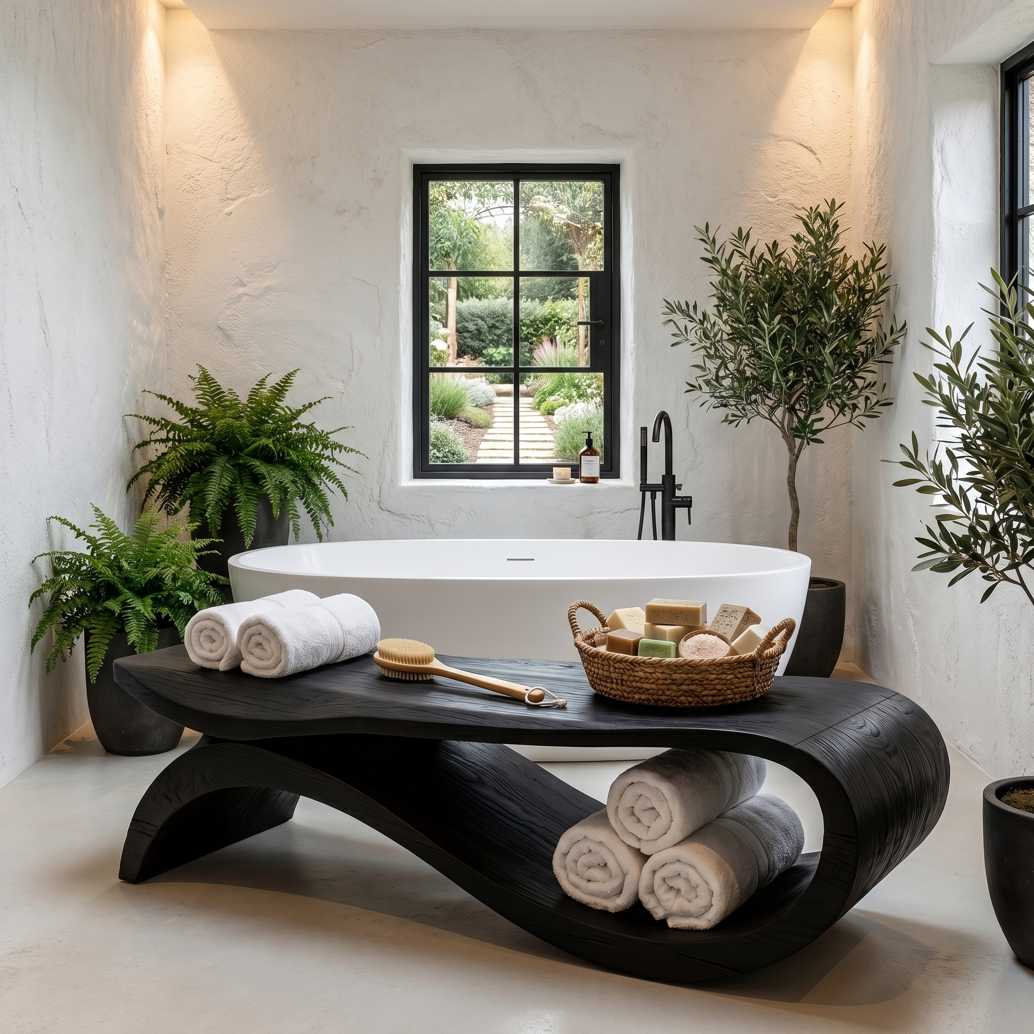 Modern Shower Bench For Bathroom