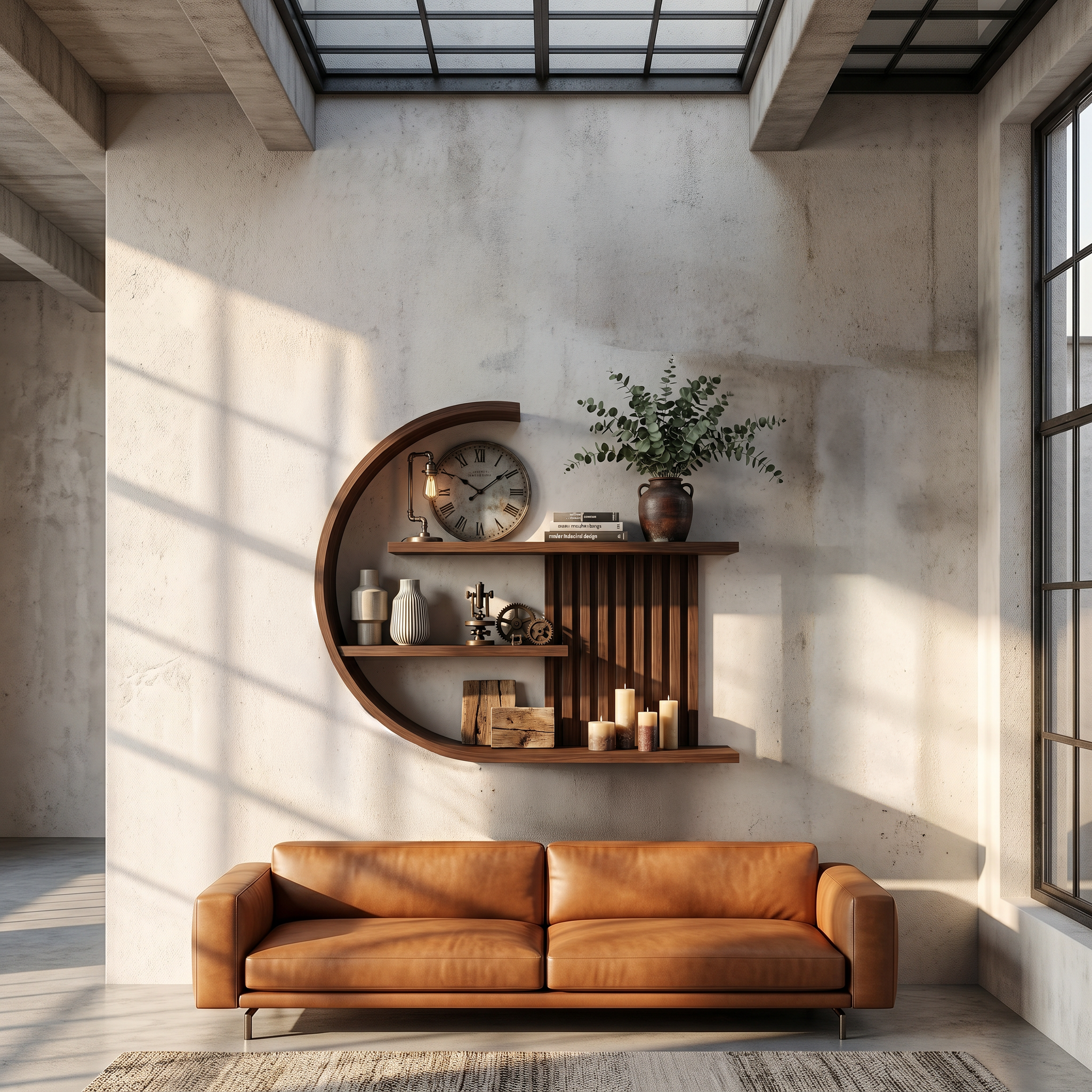 Japandi  Wall Decor Shelf Living Room And Lounge