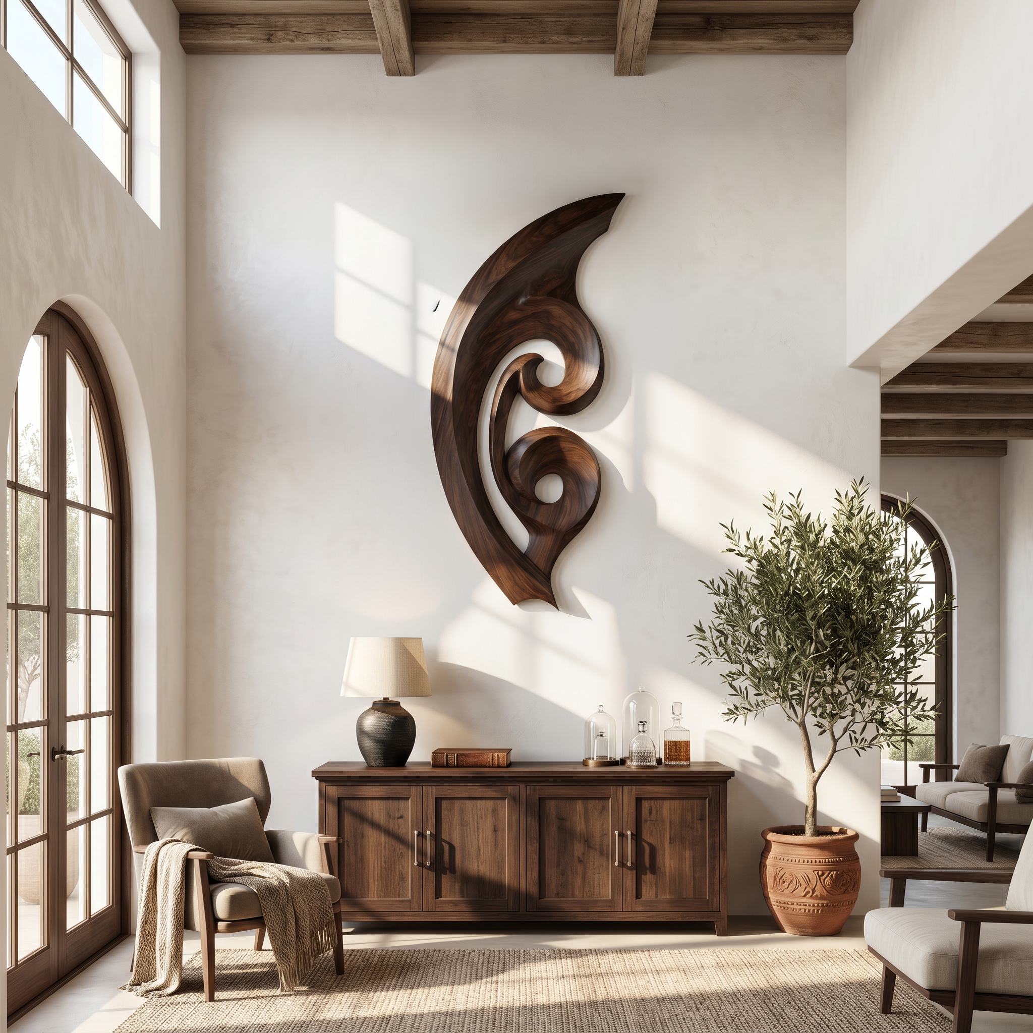 Organic Wall Sculpture For Living Room