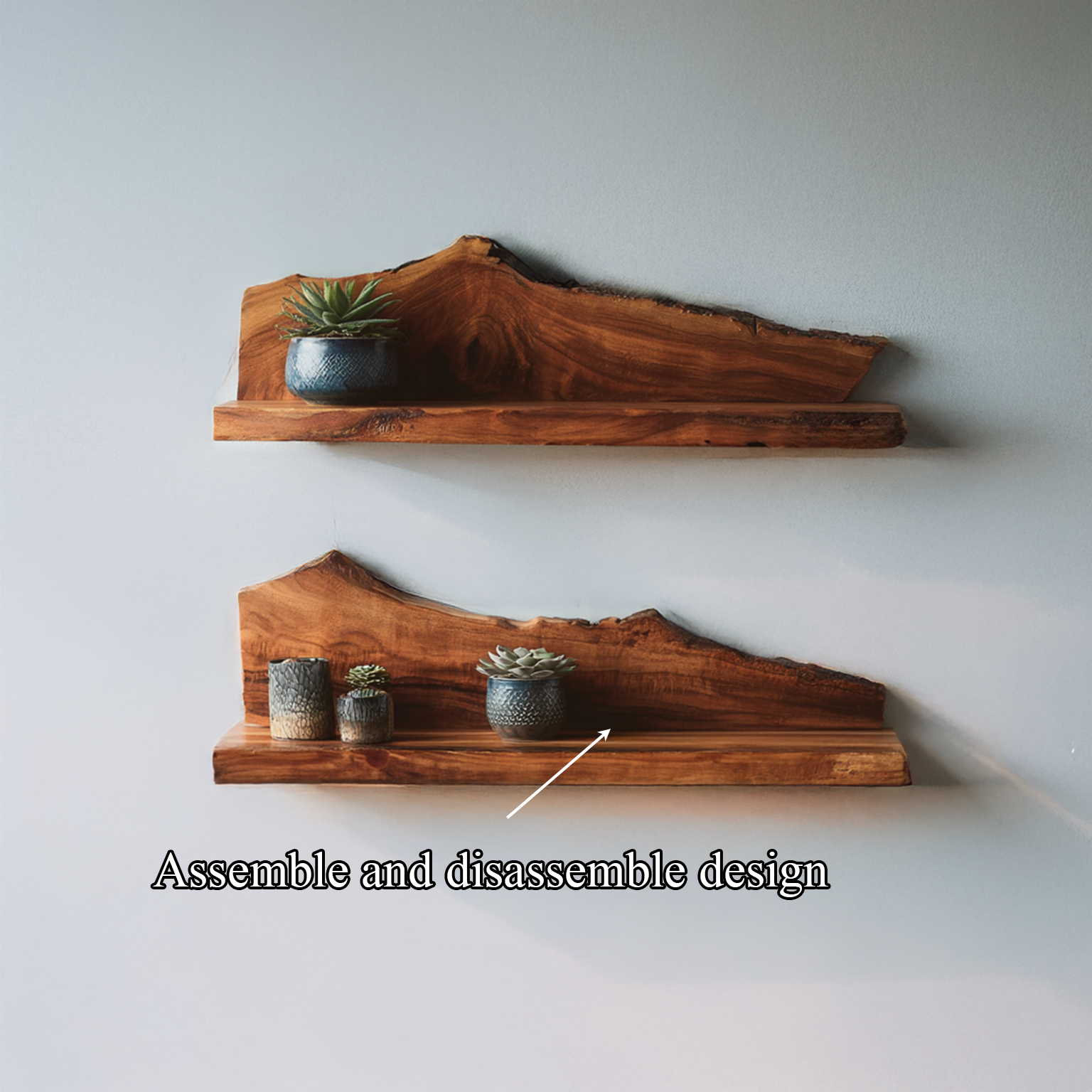 Custom Floating Shelves Living Room Decoration Gift