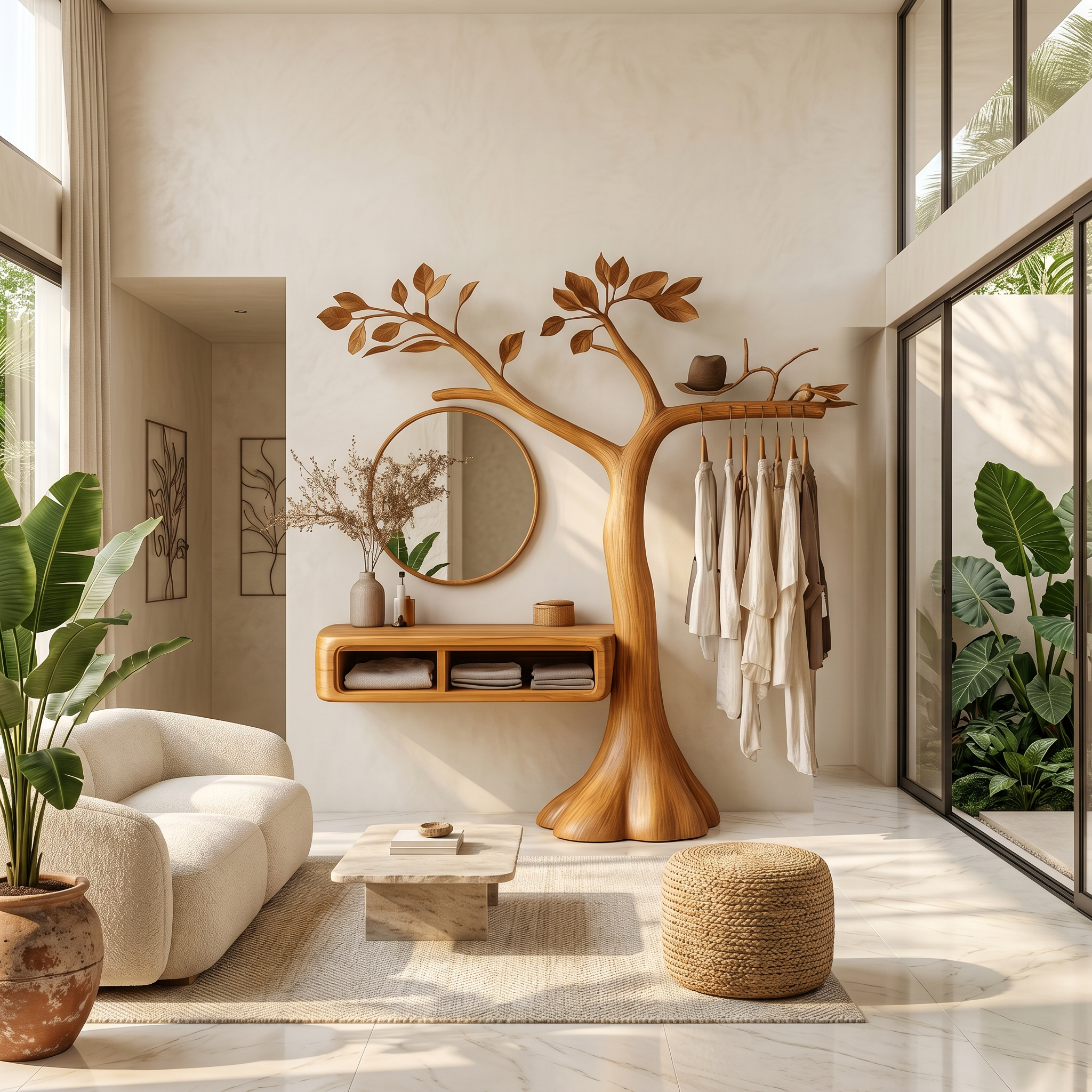 Natural Makeup Vanity Bedroom And Dressing Room