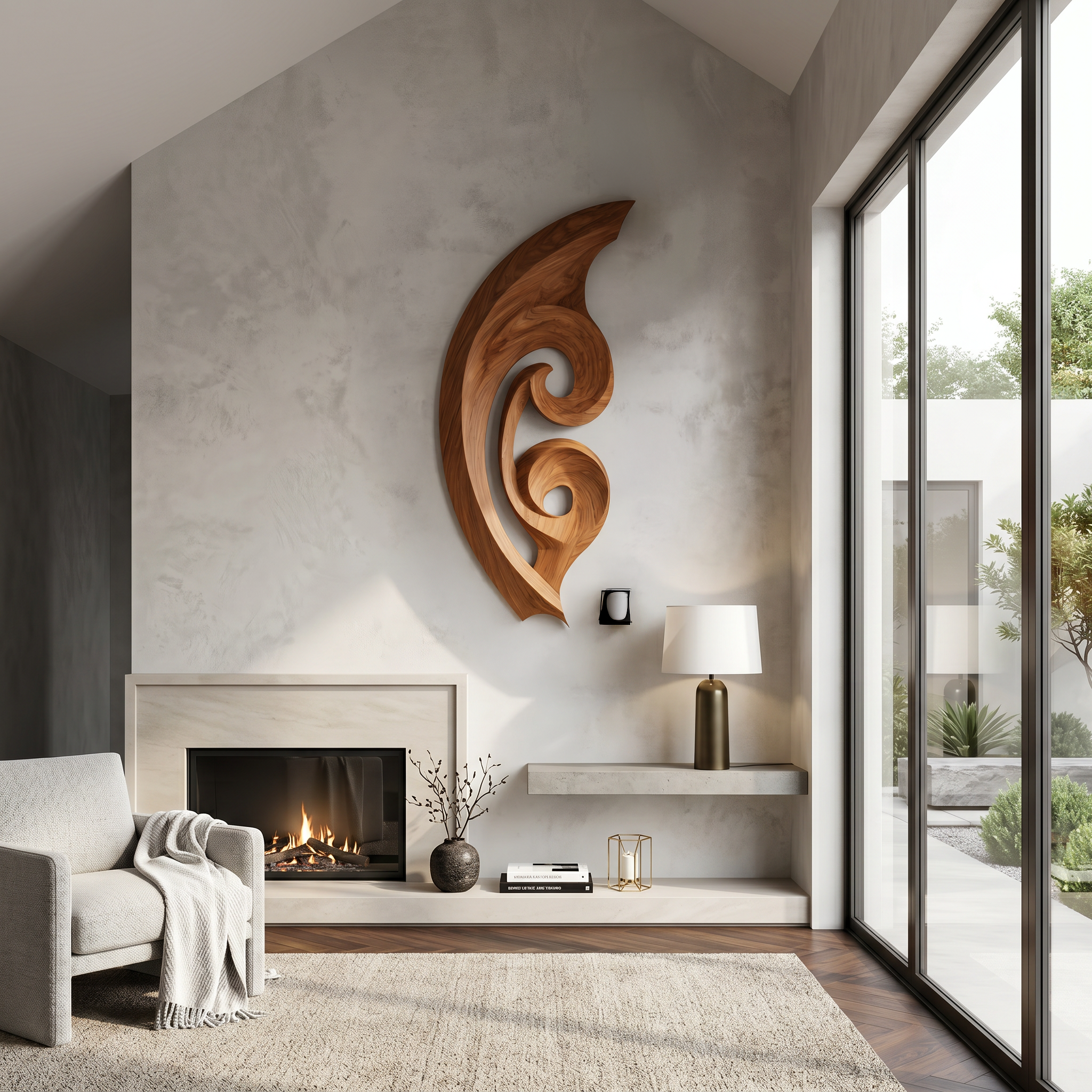 Organic Wall Sculpture For Living Room