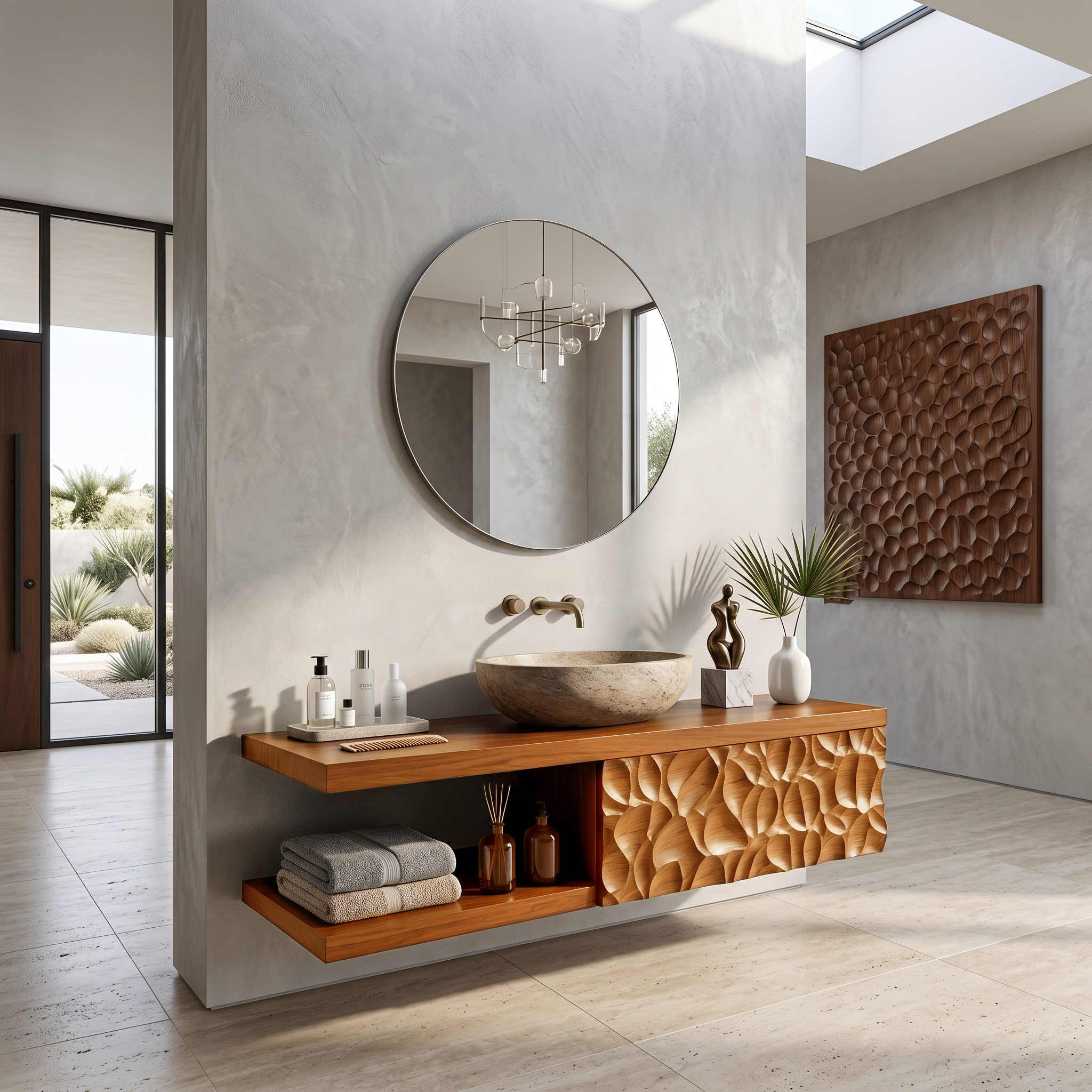 Handcrafted Floating Bathroom Vanity For Bathroom