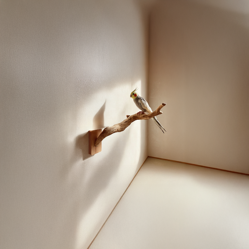 Organic Modern Sculptural Bird Perch For Home