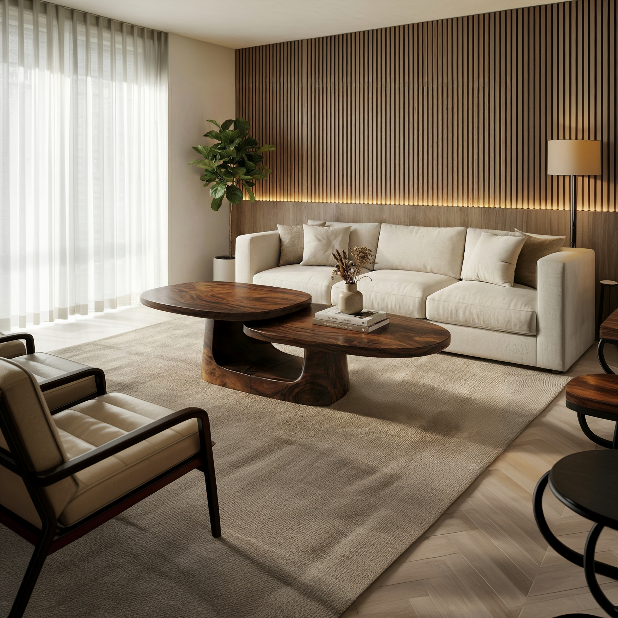 Modern Coffee Table Set For Living Room And Bedroom