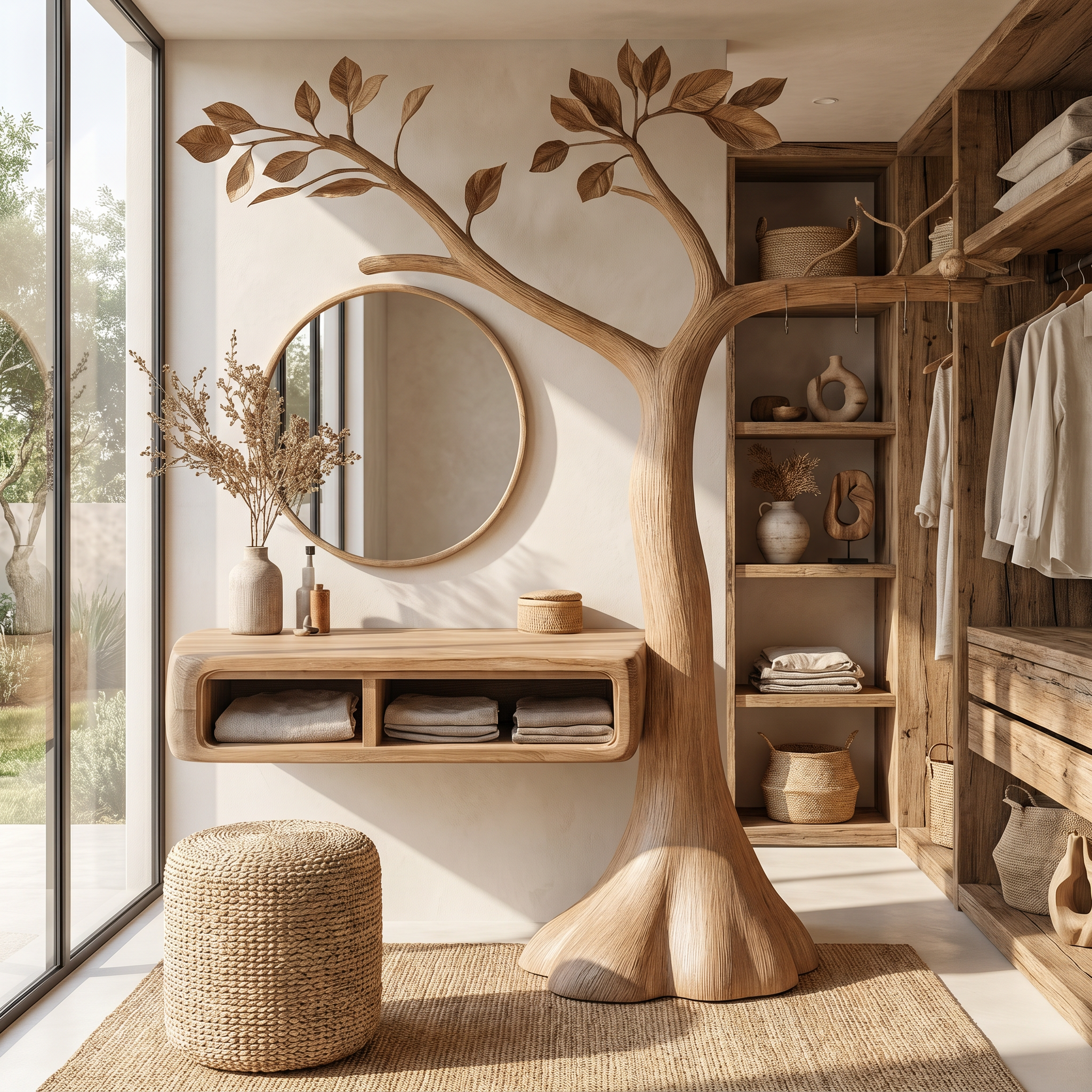 Natural Makeup Vanity Bedroom And Dressing Room