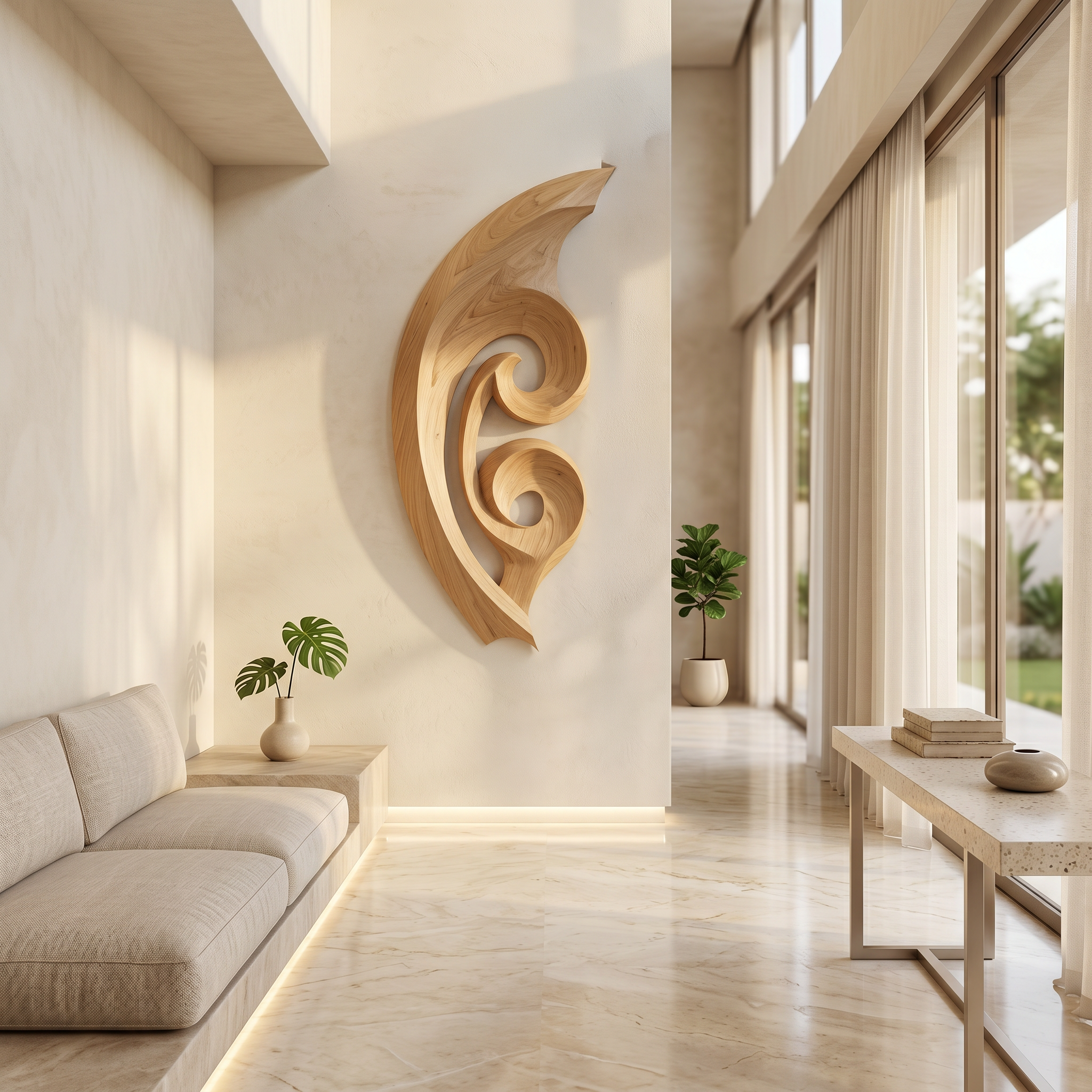 Organic Wall Sculpture For Living Room