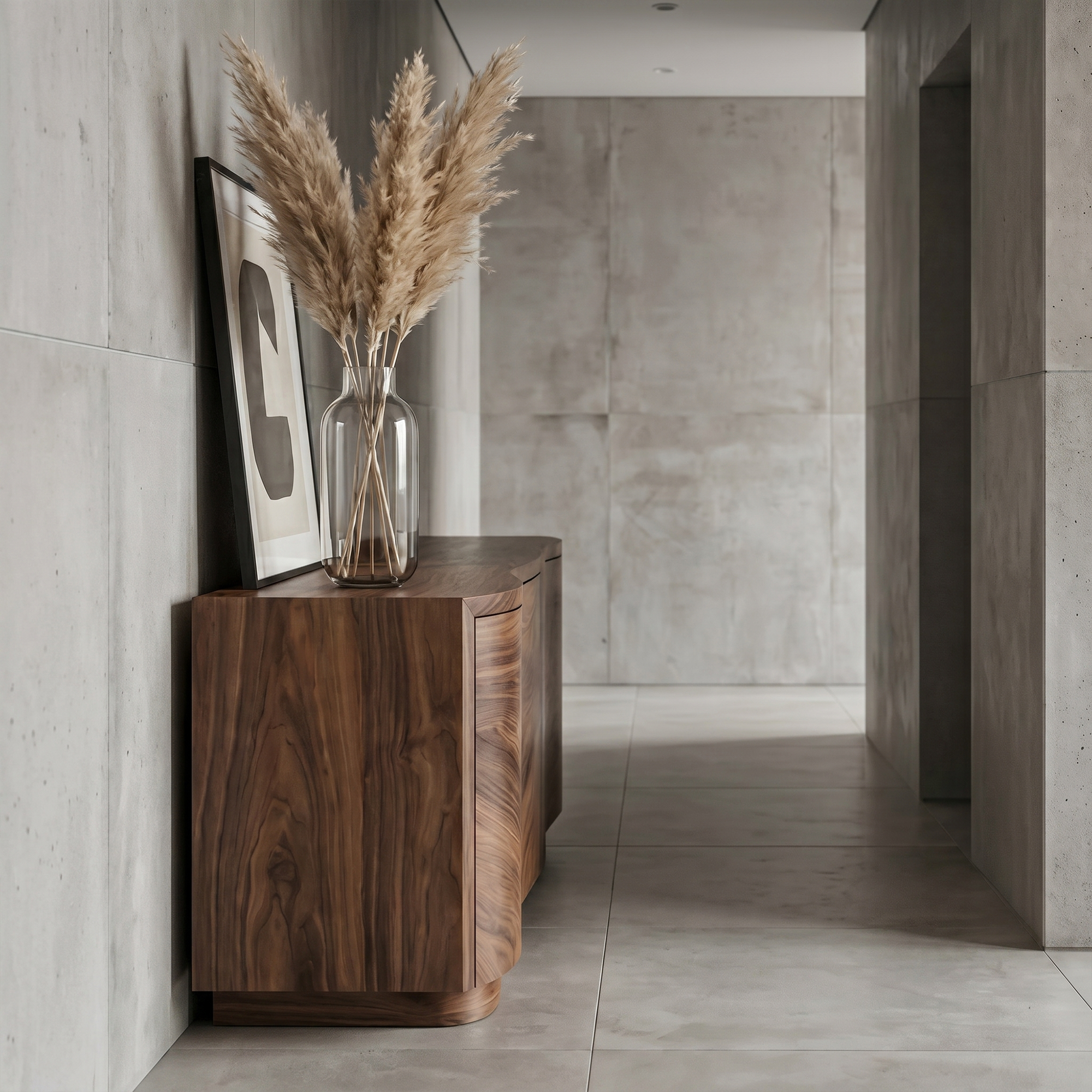 Rustic Luxury Sideboard Cabinet Living Room Interior Decor