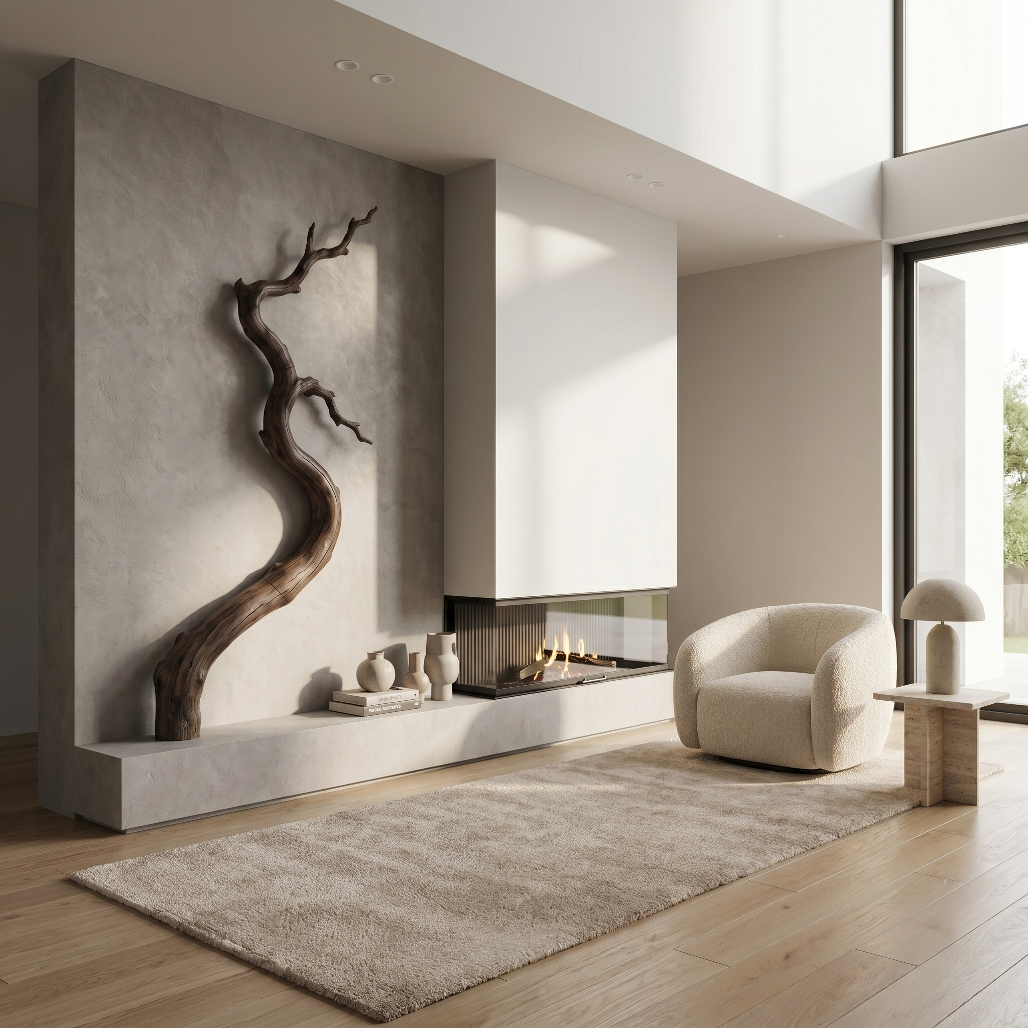 Nature Inspired Wall Decor Tree Branch Form For Entryway