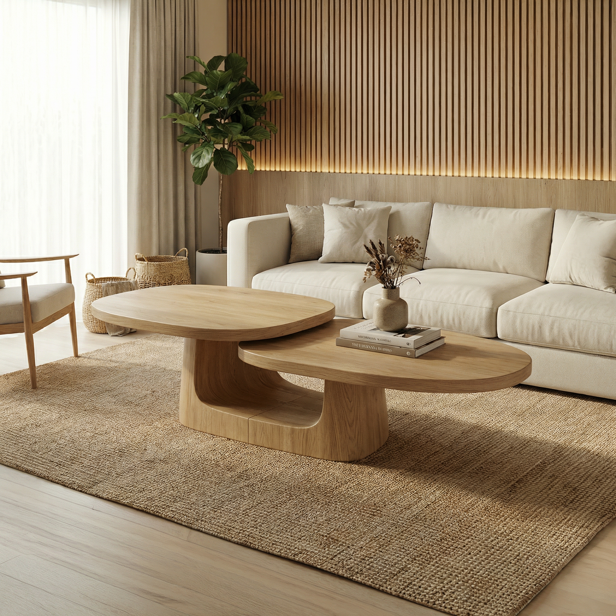 Modern Coffee Table Set For Living Room And Bedroom