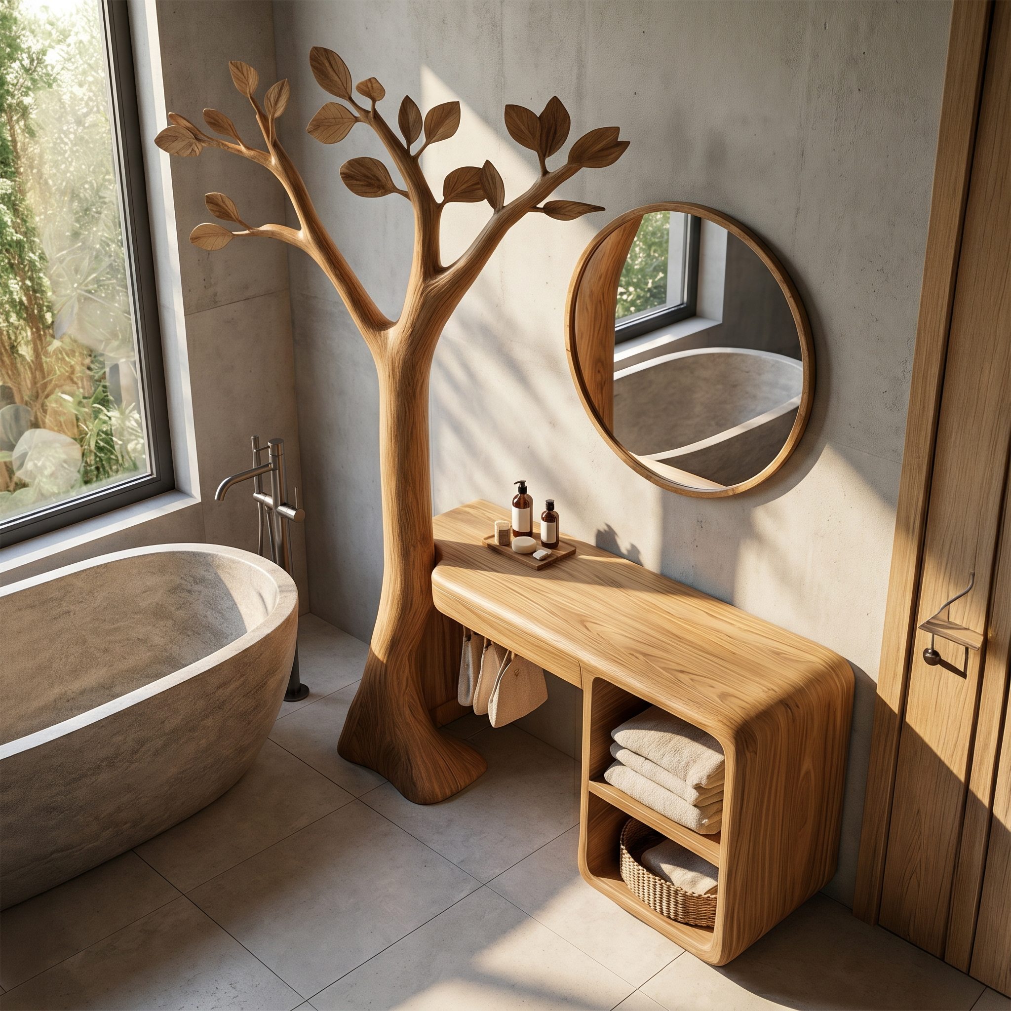Contemporary Corner Makeup Vanity Bedroom Or Walk In Closet