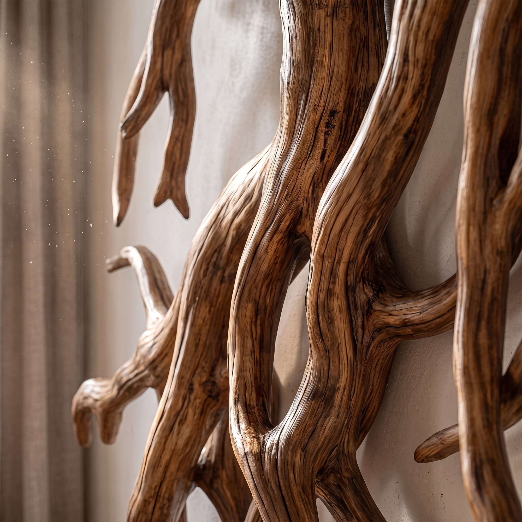 Rustic Tree Root Wall Art Living Room And Lounge