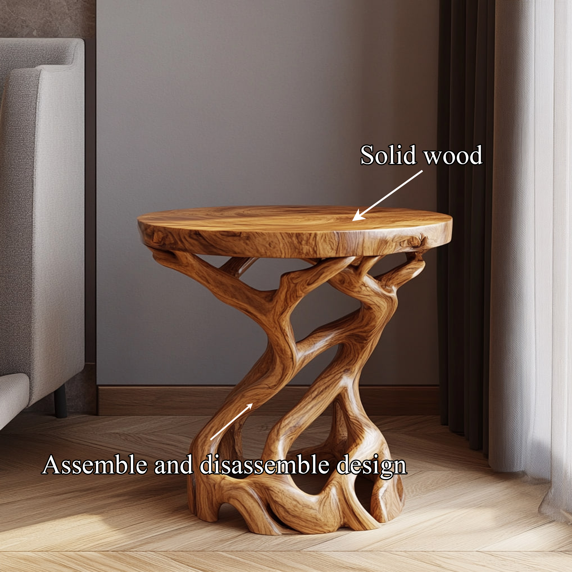 Rustic Nightstands For Bedroom