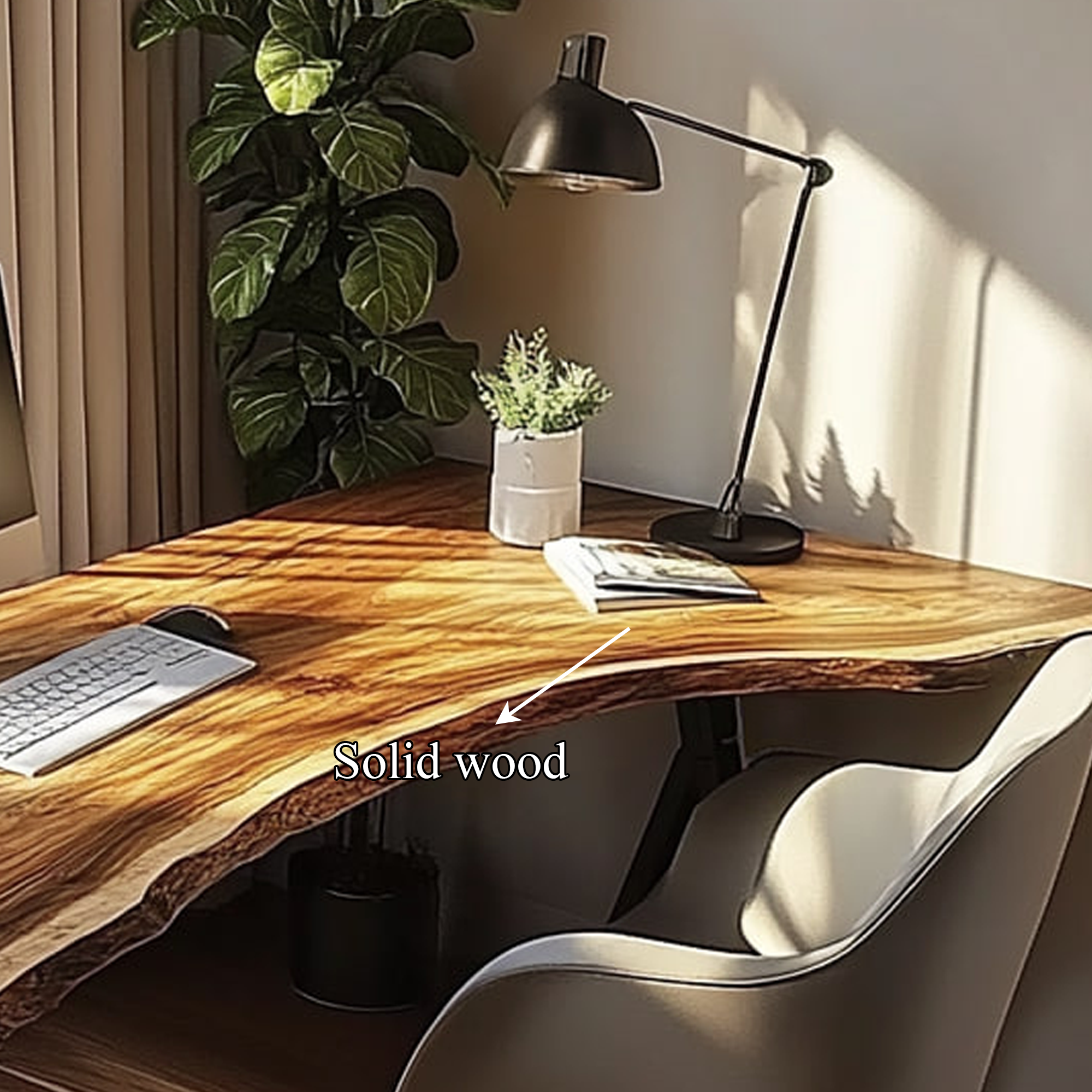 Modern Rustic Desk Bedroom And Studio Room