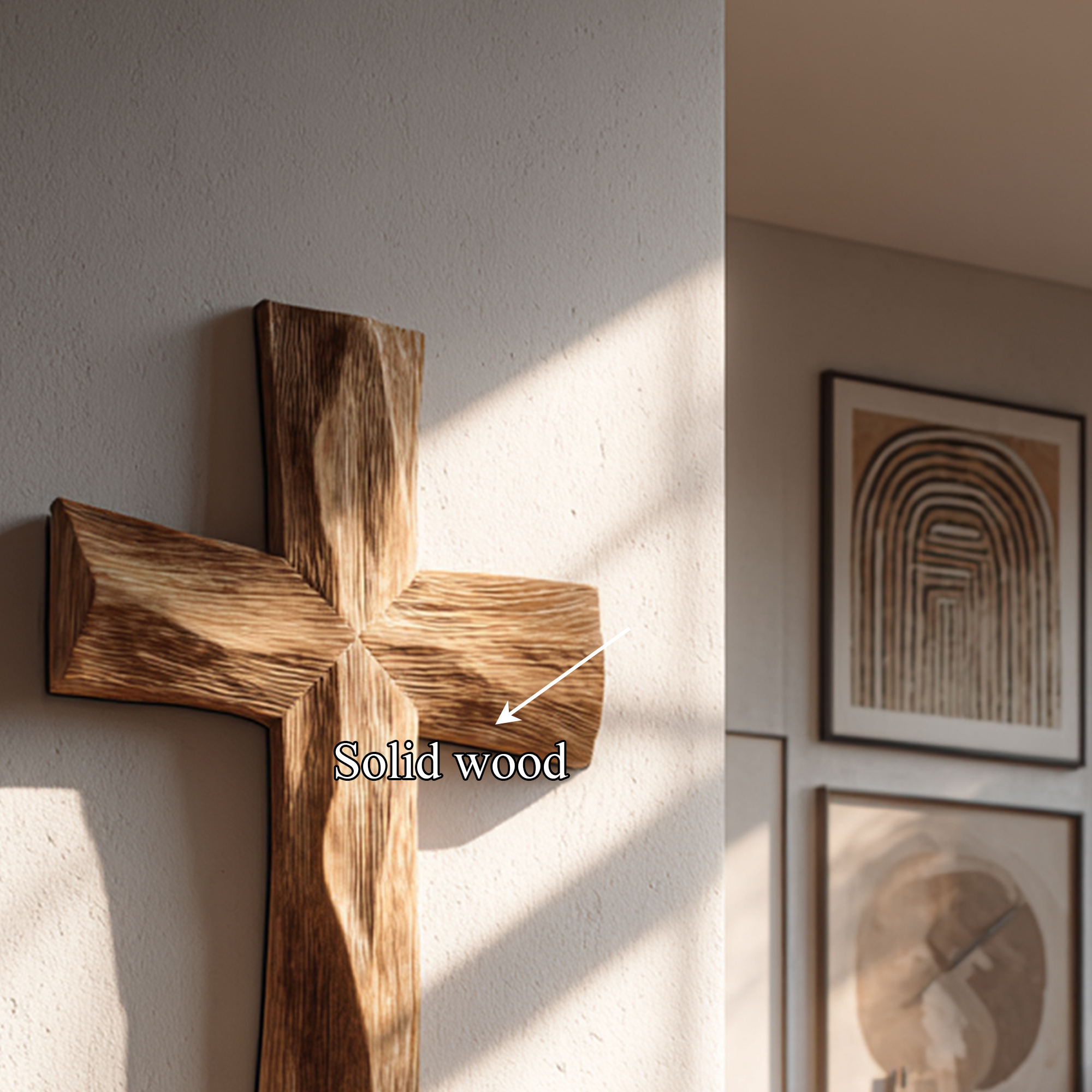 Rustic Religious Wall Cross Bedroom Or Living Room