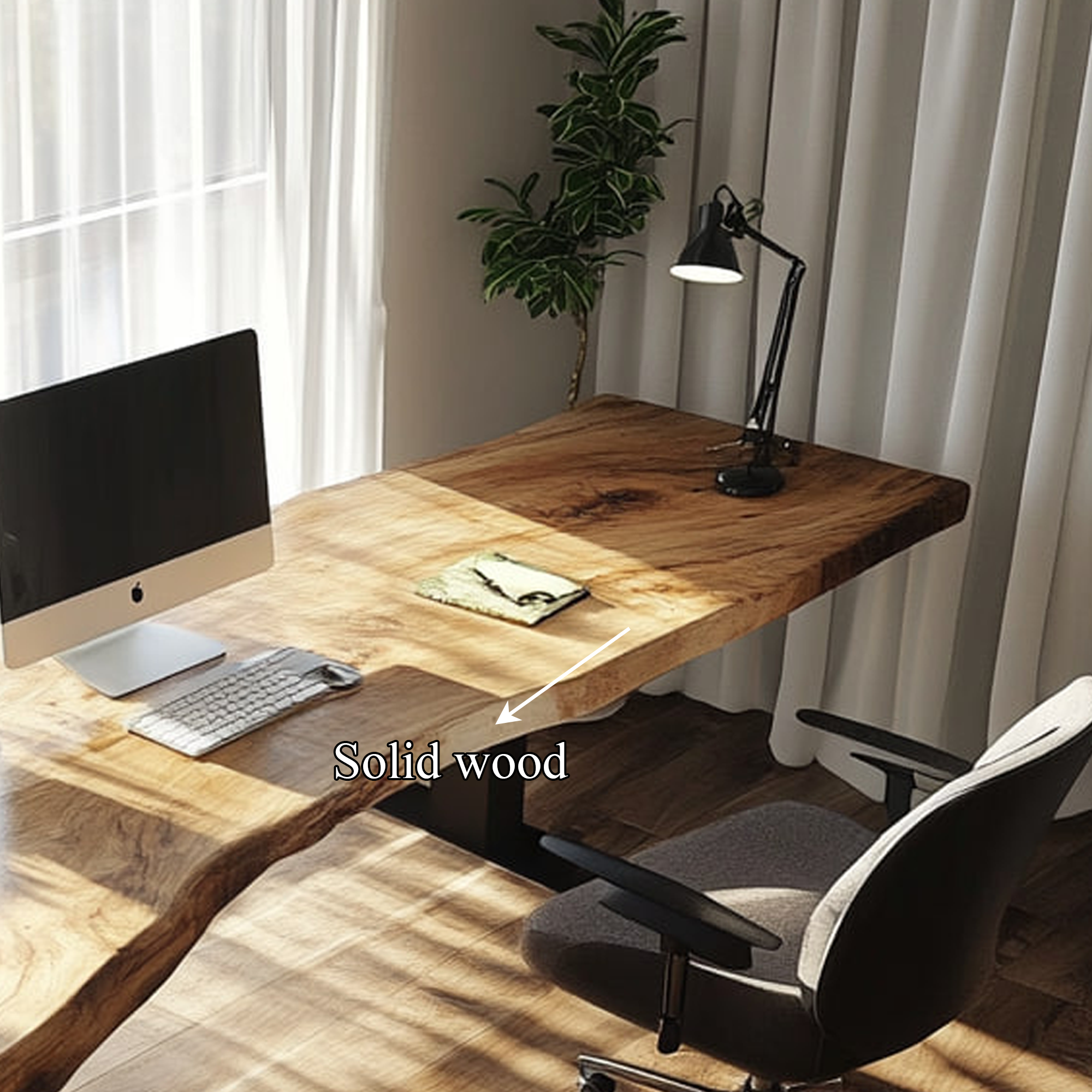 Rustic Office Desk Studio Room And Work Corner
