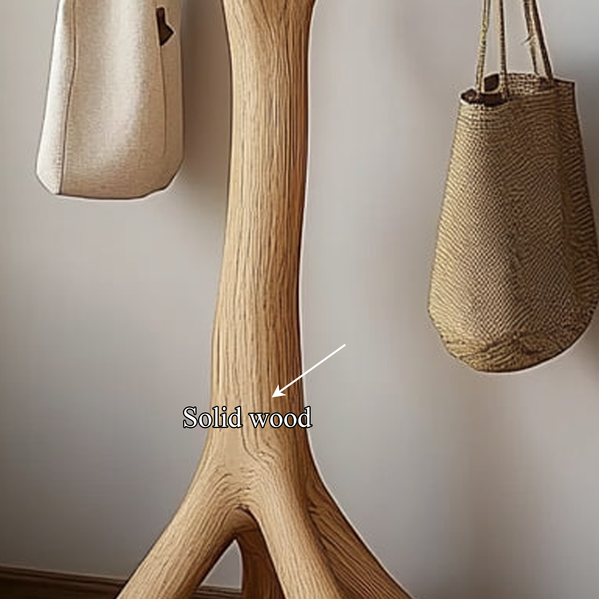 Mid Century Coat Rack Entryway Bedroom