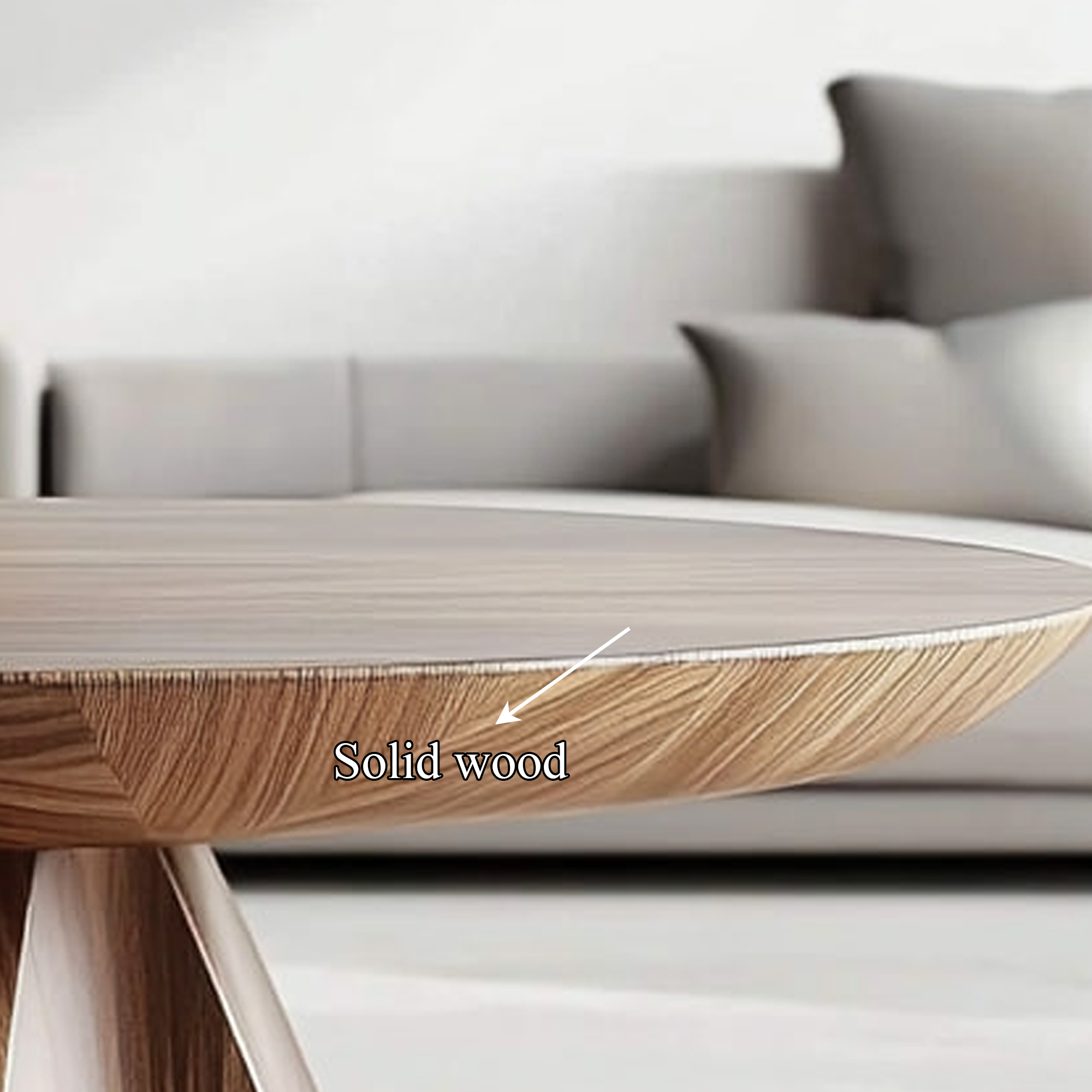 Contemporary Round Coffee Table Living Room Or Family Room