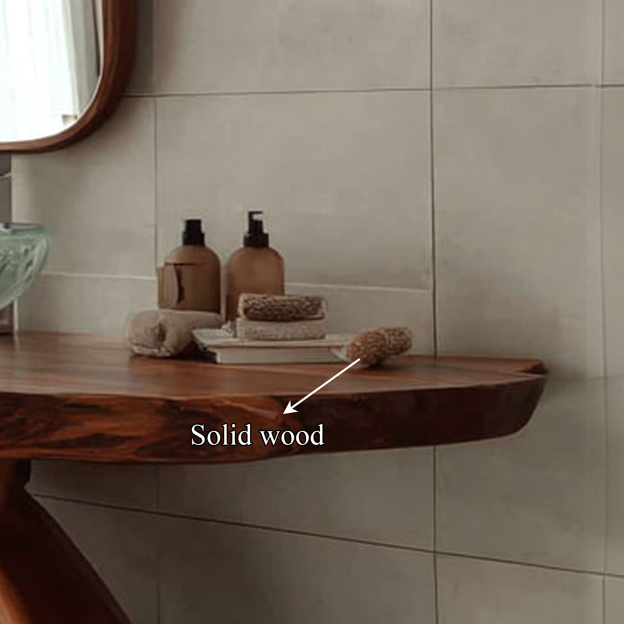 Mid Century Handmade Washstand Washroom