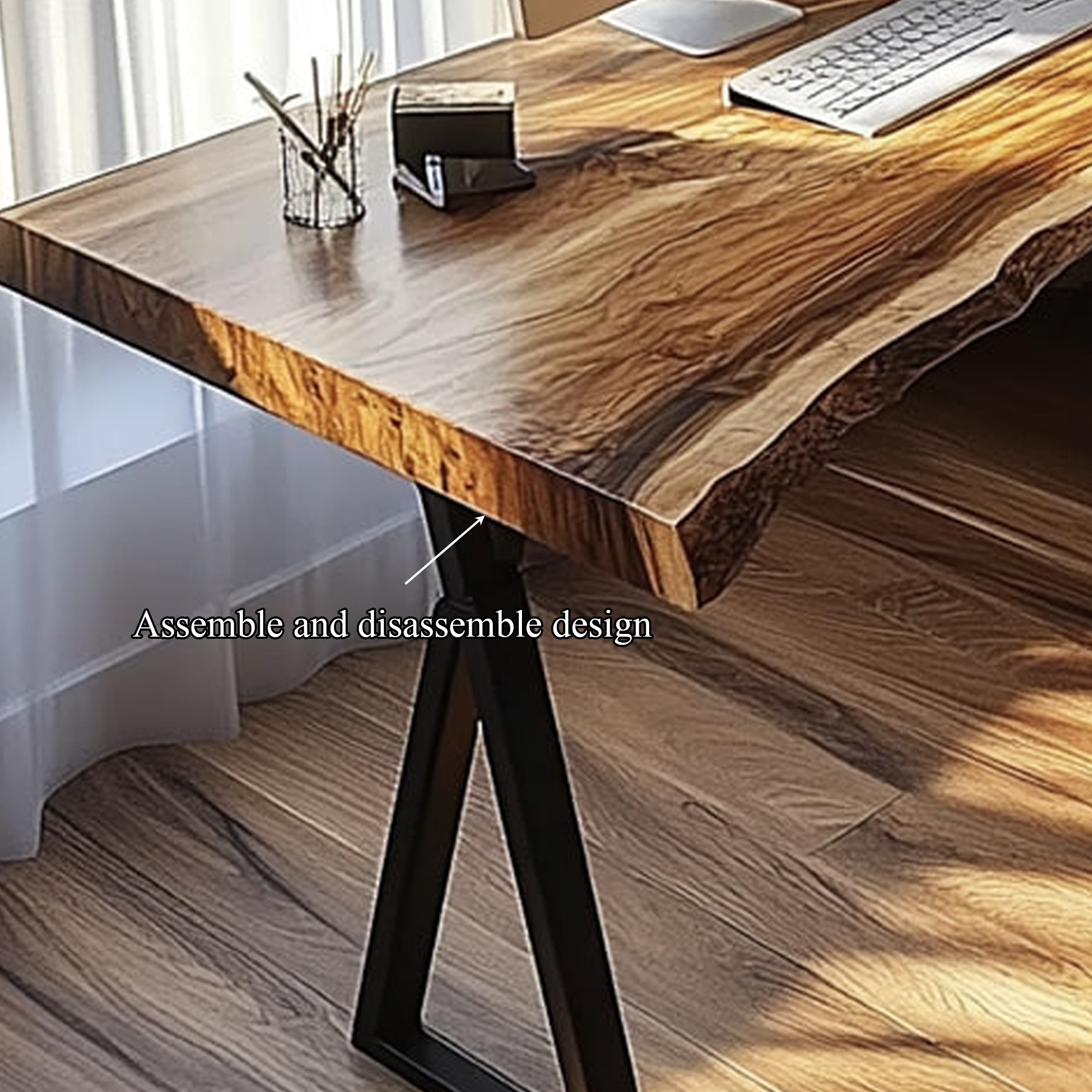 Modern Rustic Desk Bedroom And Studio Room