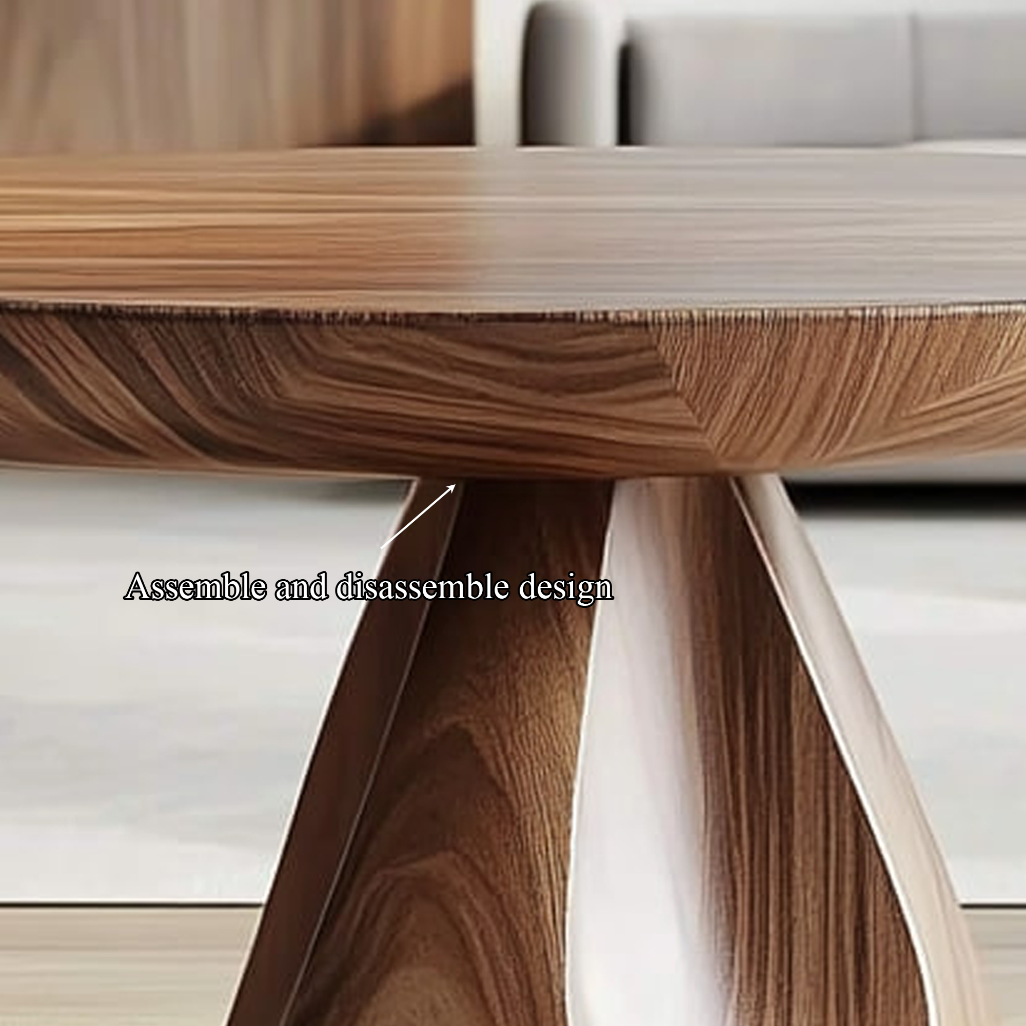 Contemporary Round Coffee Table Living Room Or Family Room