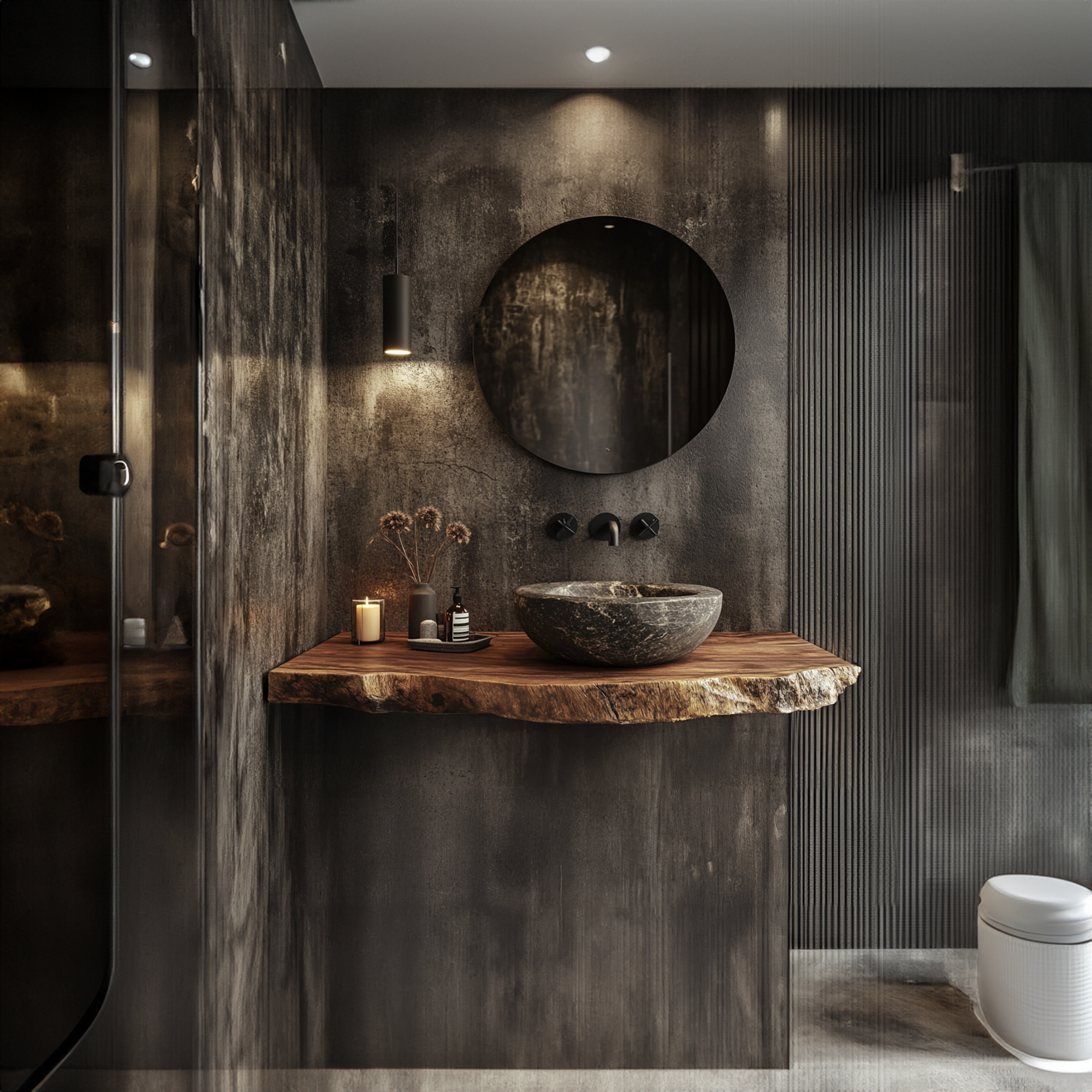 Mid Century Floating Bathroom Vanity Modern Washroom
