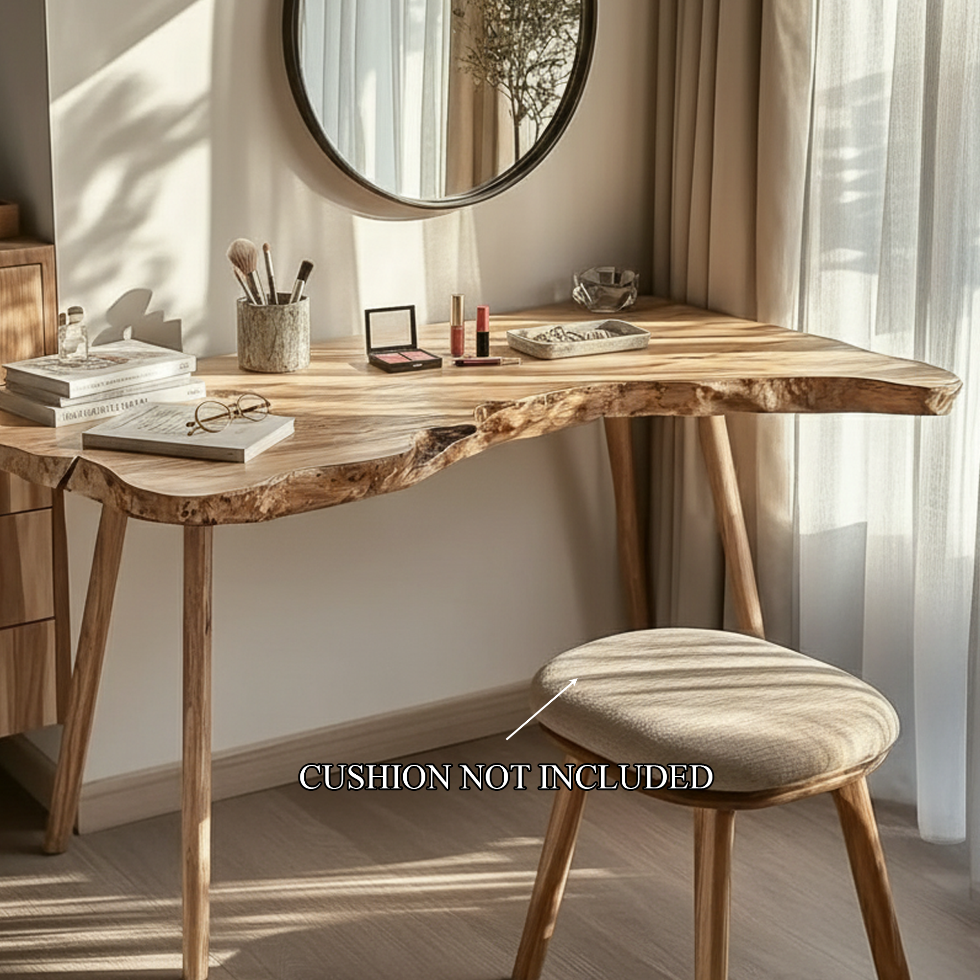 Scandinavian Natural Makeup Table Bedroom And Beauty Room