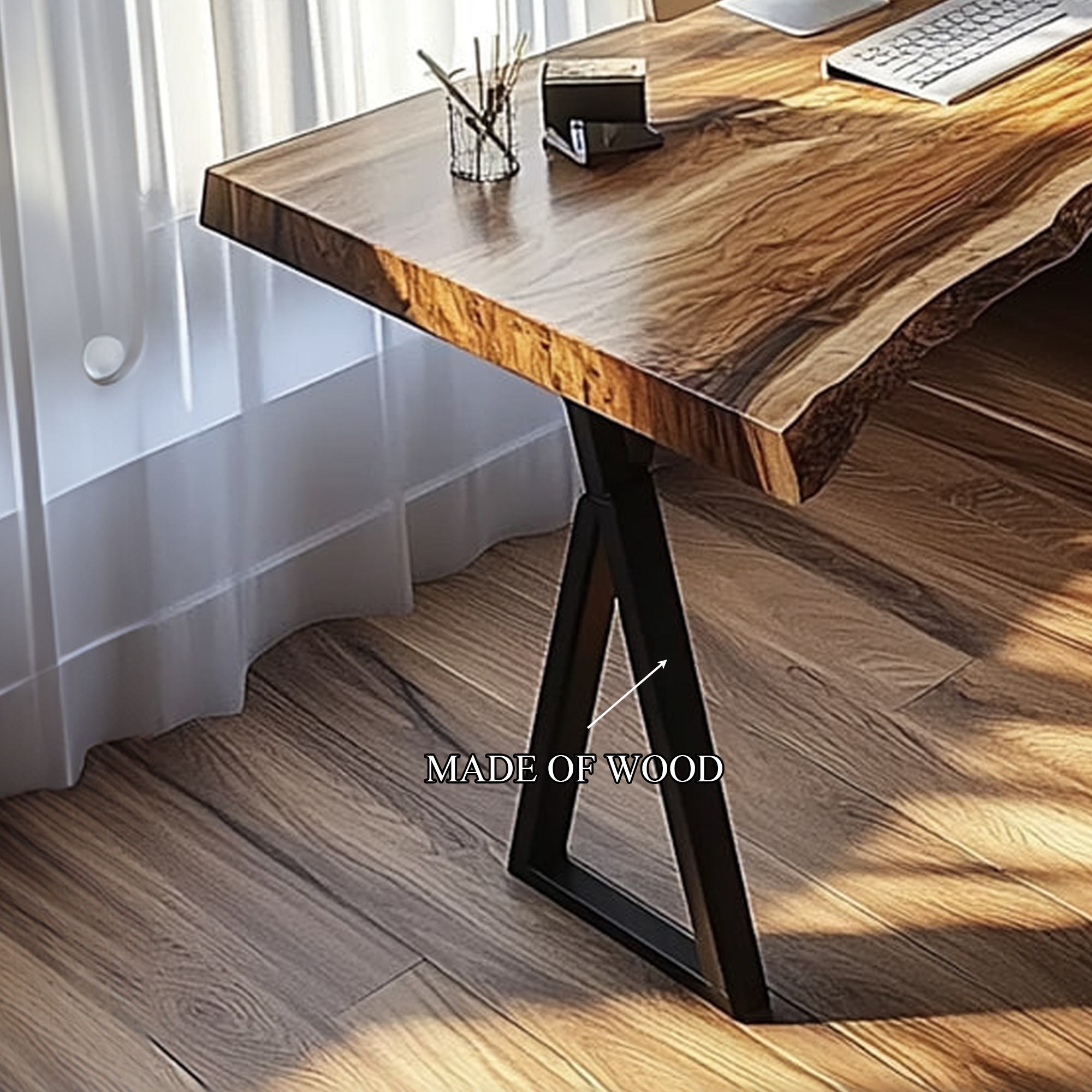 Modern Rustic Desk Bedroom And Studio Room
