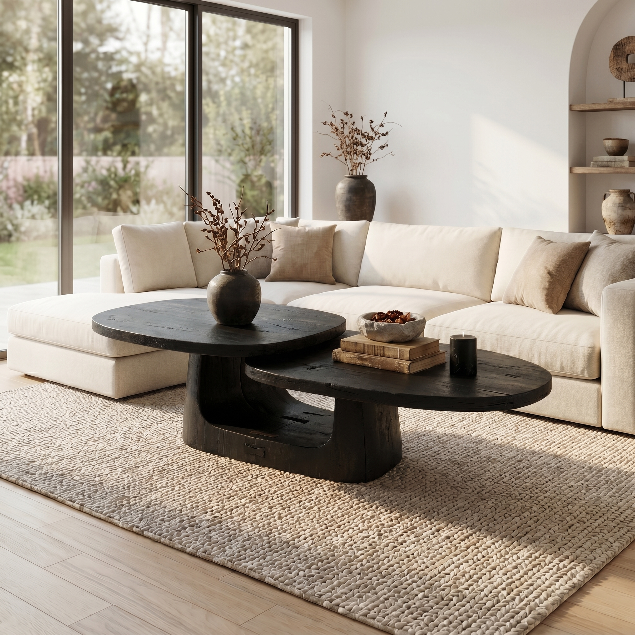 Modern Coffee Table Set For Living Room And Bedroom