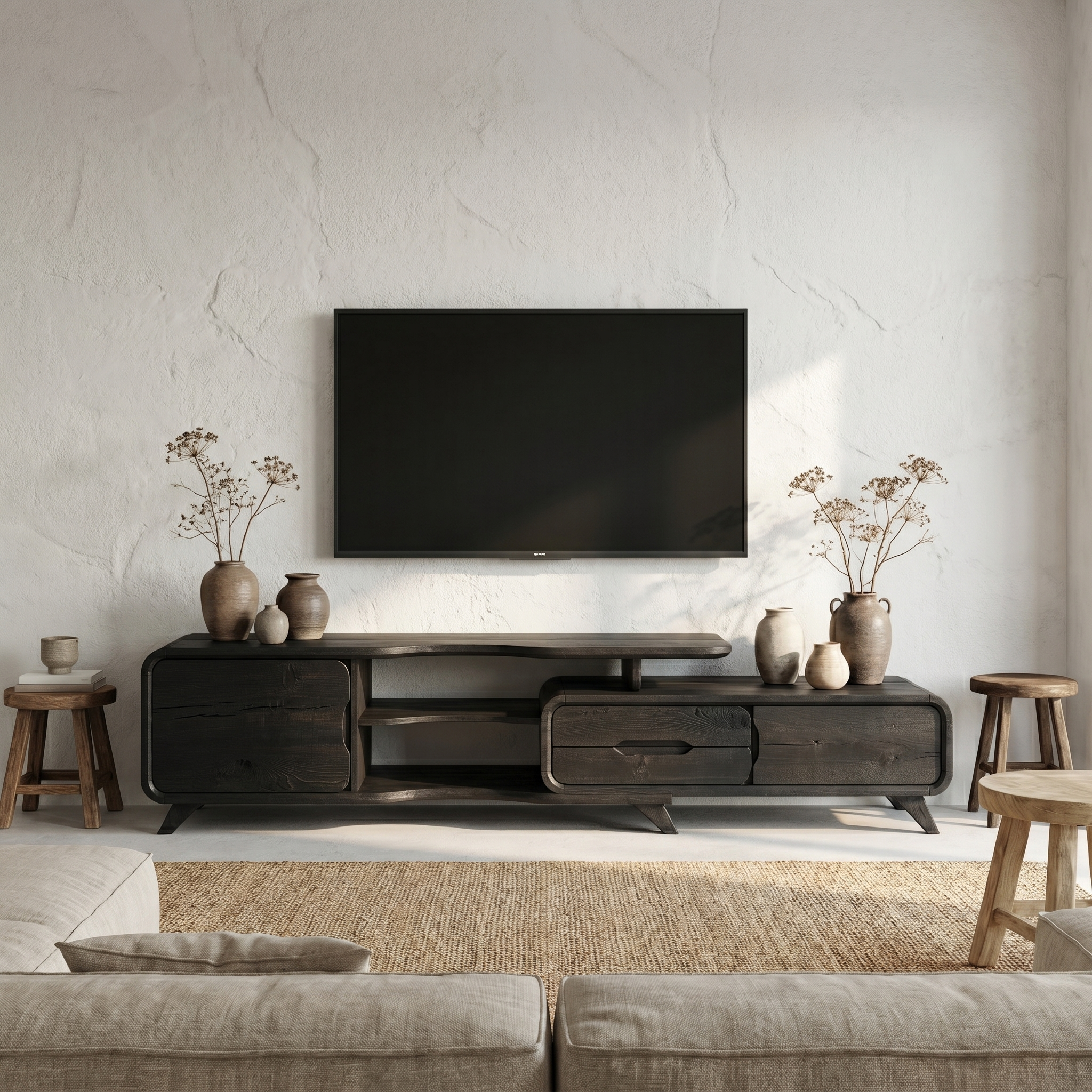 Modern Statement TV Stand For Living Room And Interior Decor