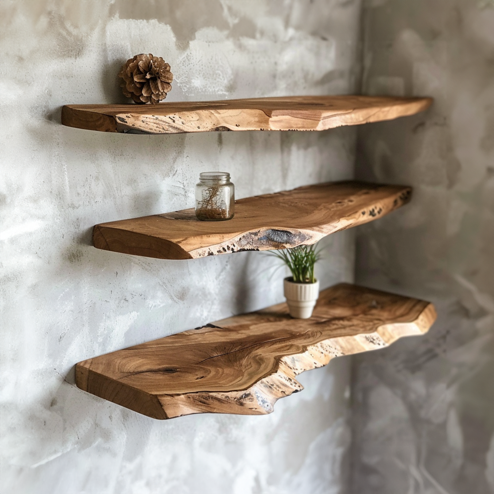 Reclaimed Wood Shelf Wall Mount Shelf
