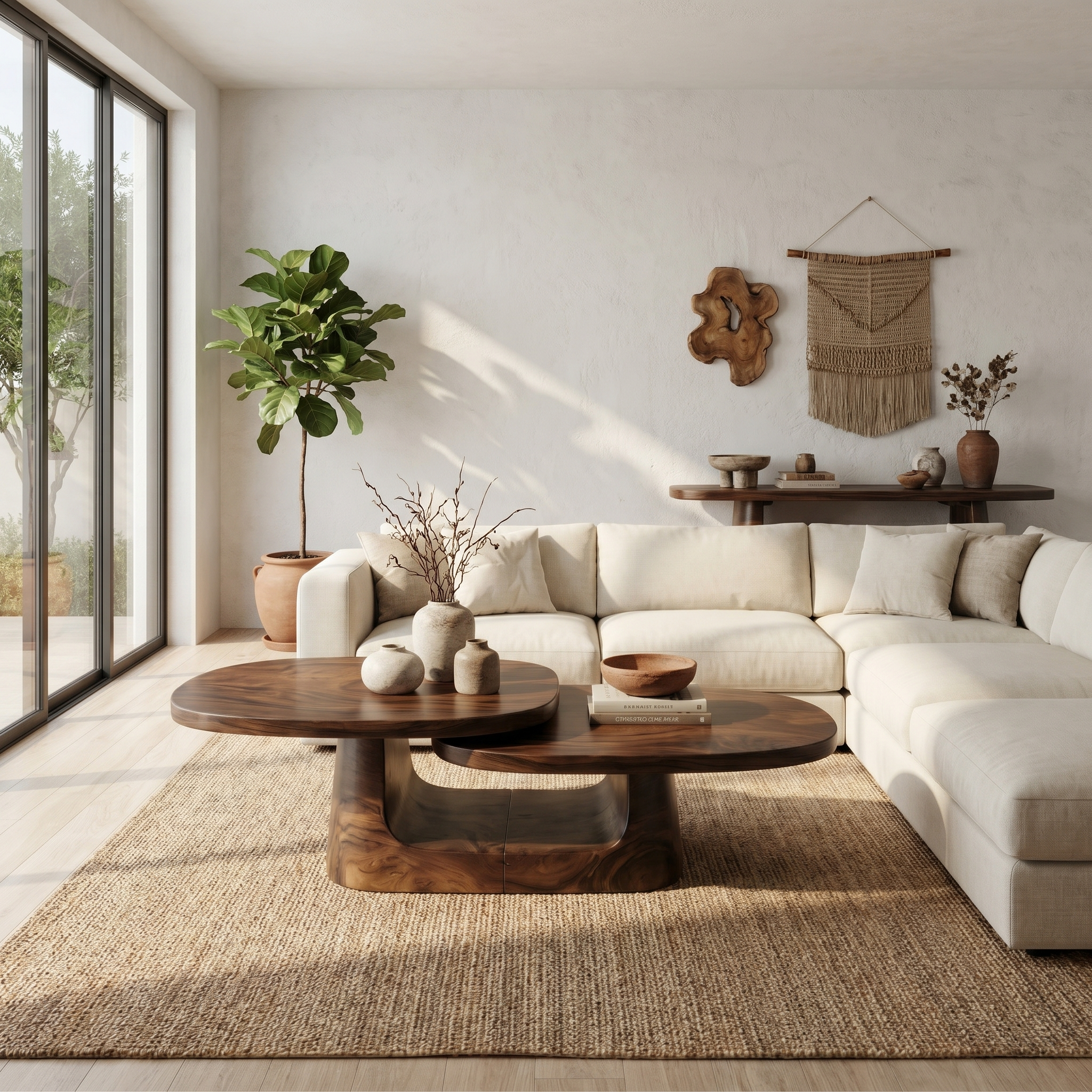 Modern Coffee Table Set For Living Room And Bedroom