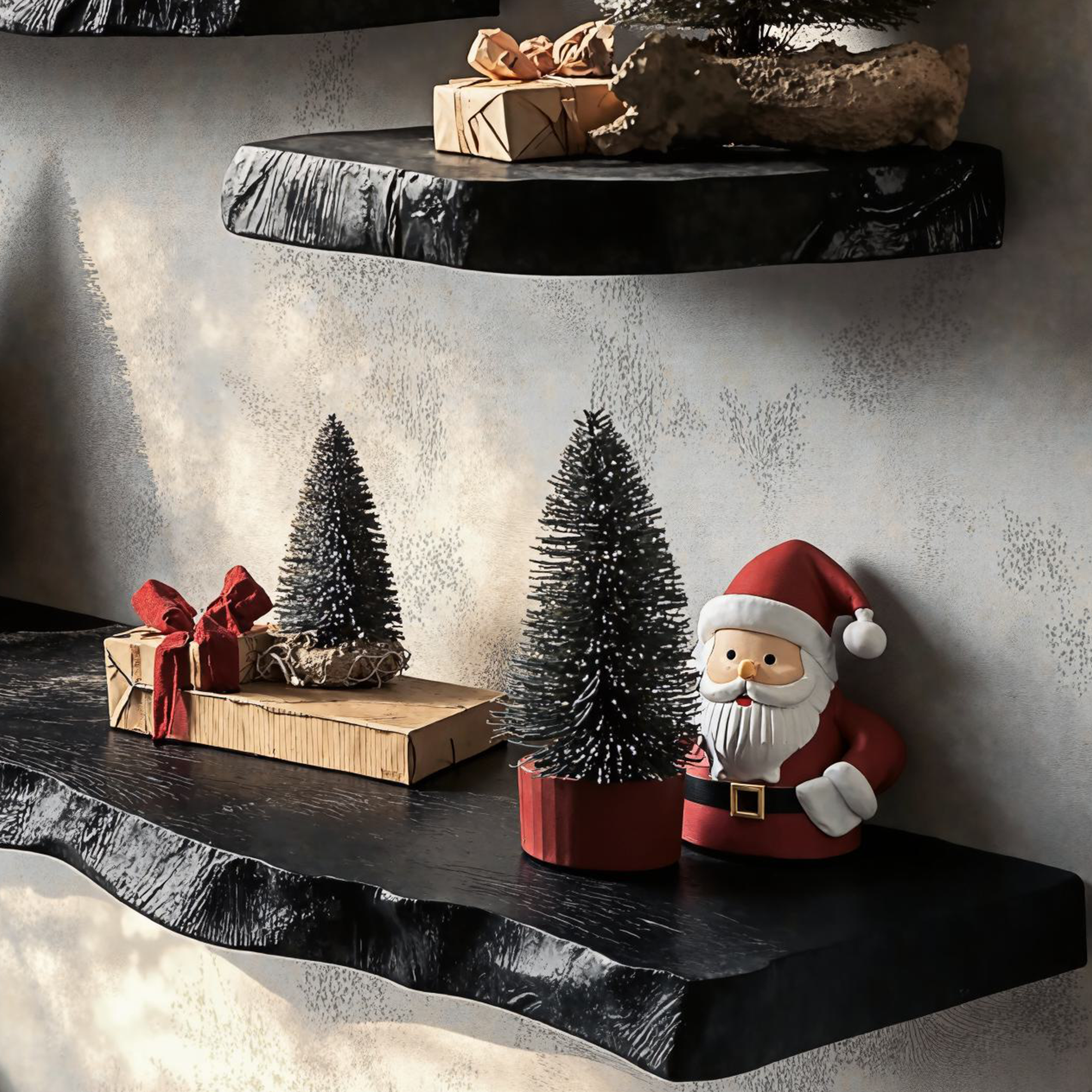 Black Floating Shelf Live Edge Xmas Foating Shelf Plans