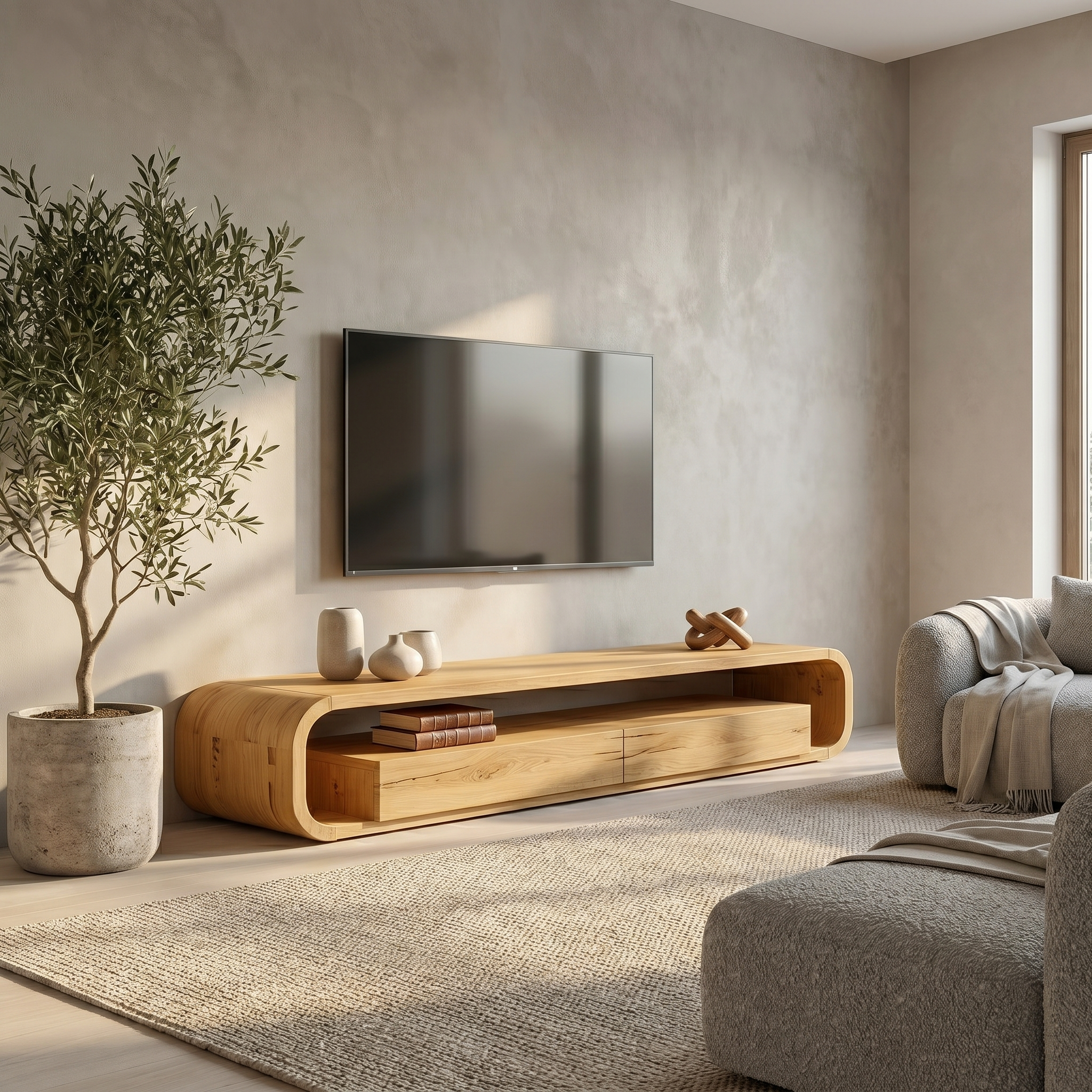 Modern Decorative TV Console For Living Room And Lounge Space