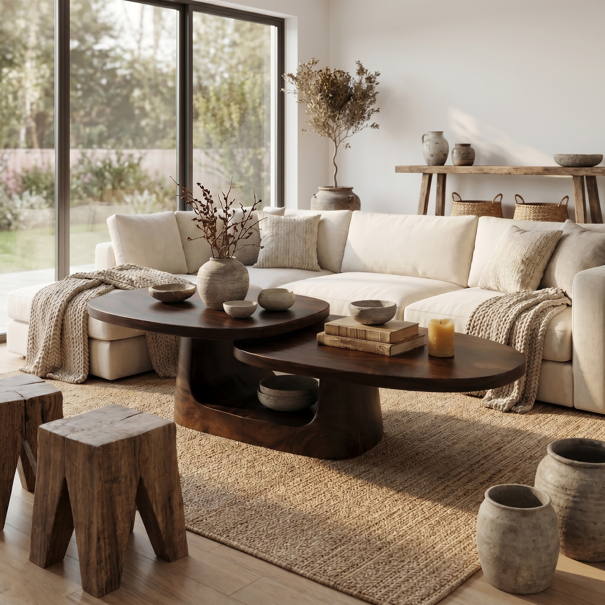 Modern Coffee Table Set For Living Room And Bedroom