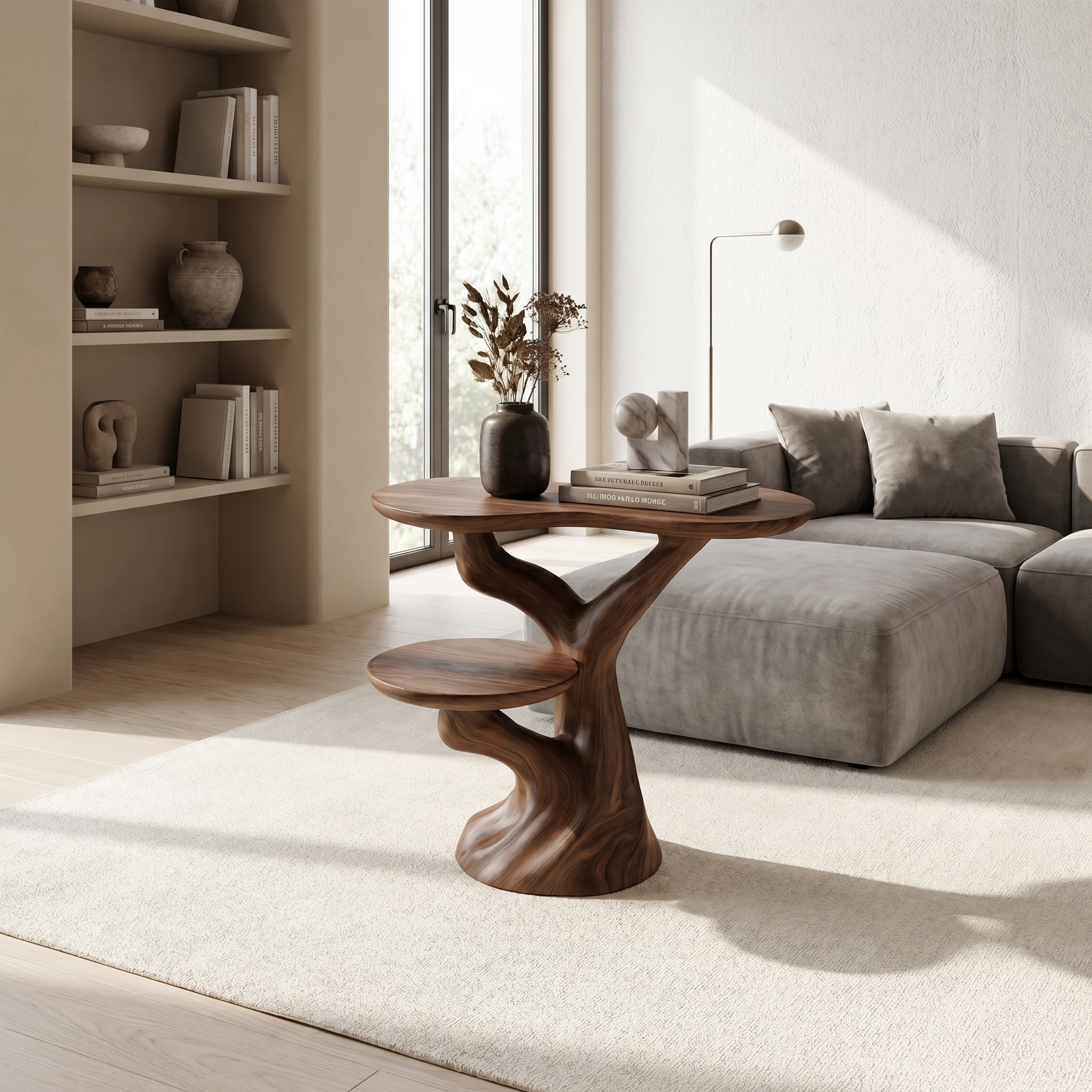 Rustic Side Table Living Room Or Office